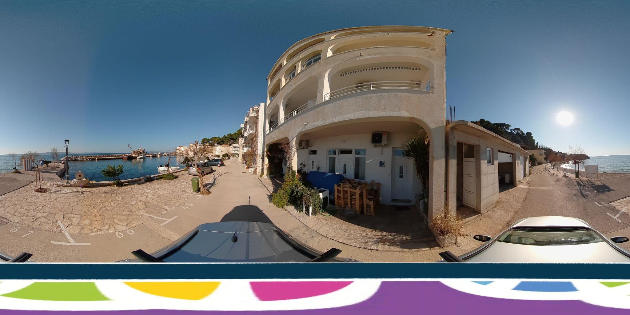 Street view near Apartments Juraj, Podgora — © SilvioBasic (CC BY-SA · Mapillary)