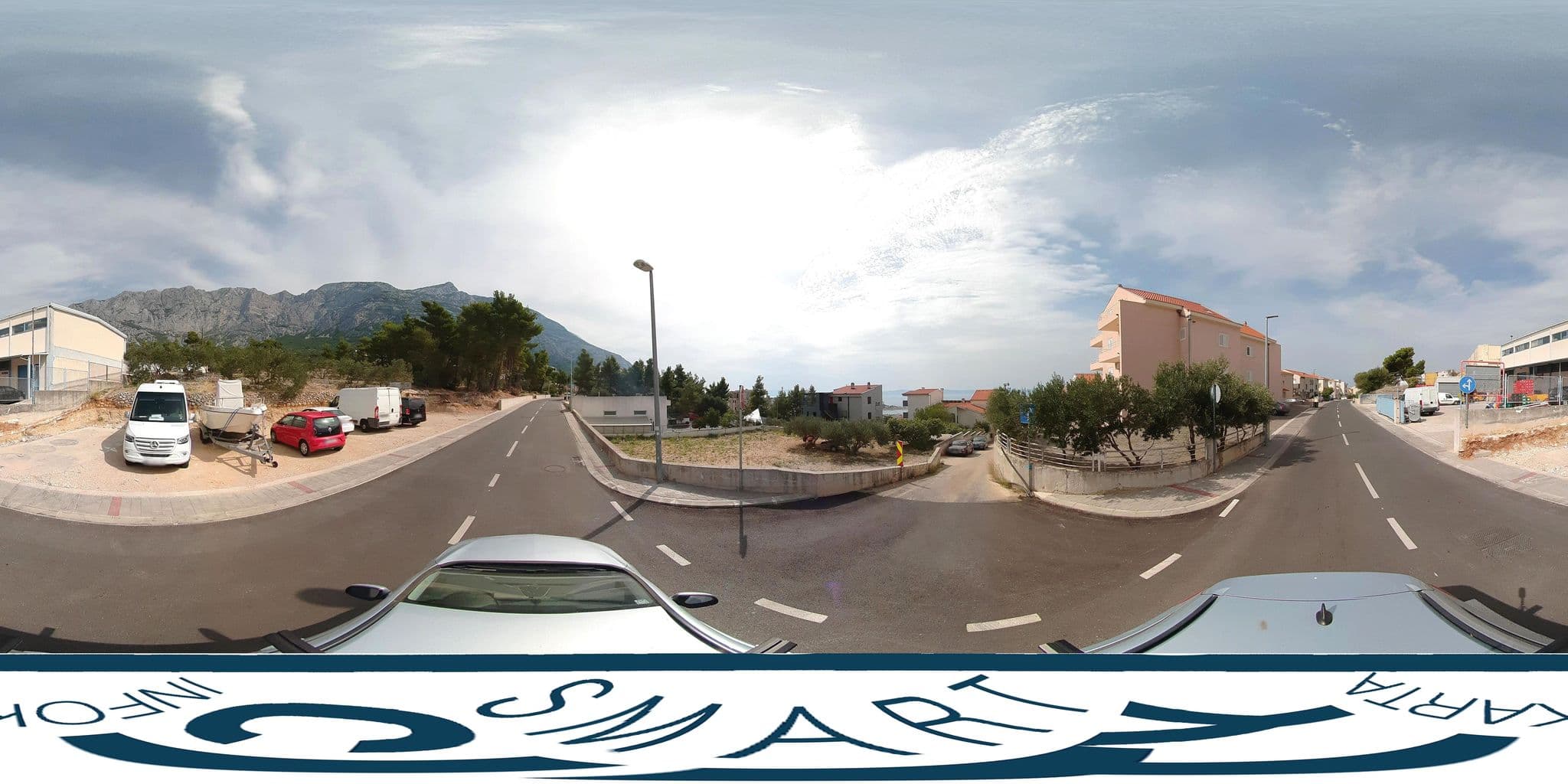 Street view near Apartman Ivanka, Makarska — © SilvioBasic (CC BY-SA · Mapillary)