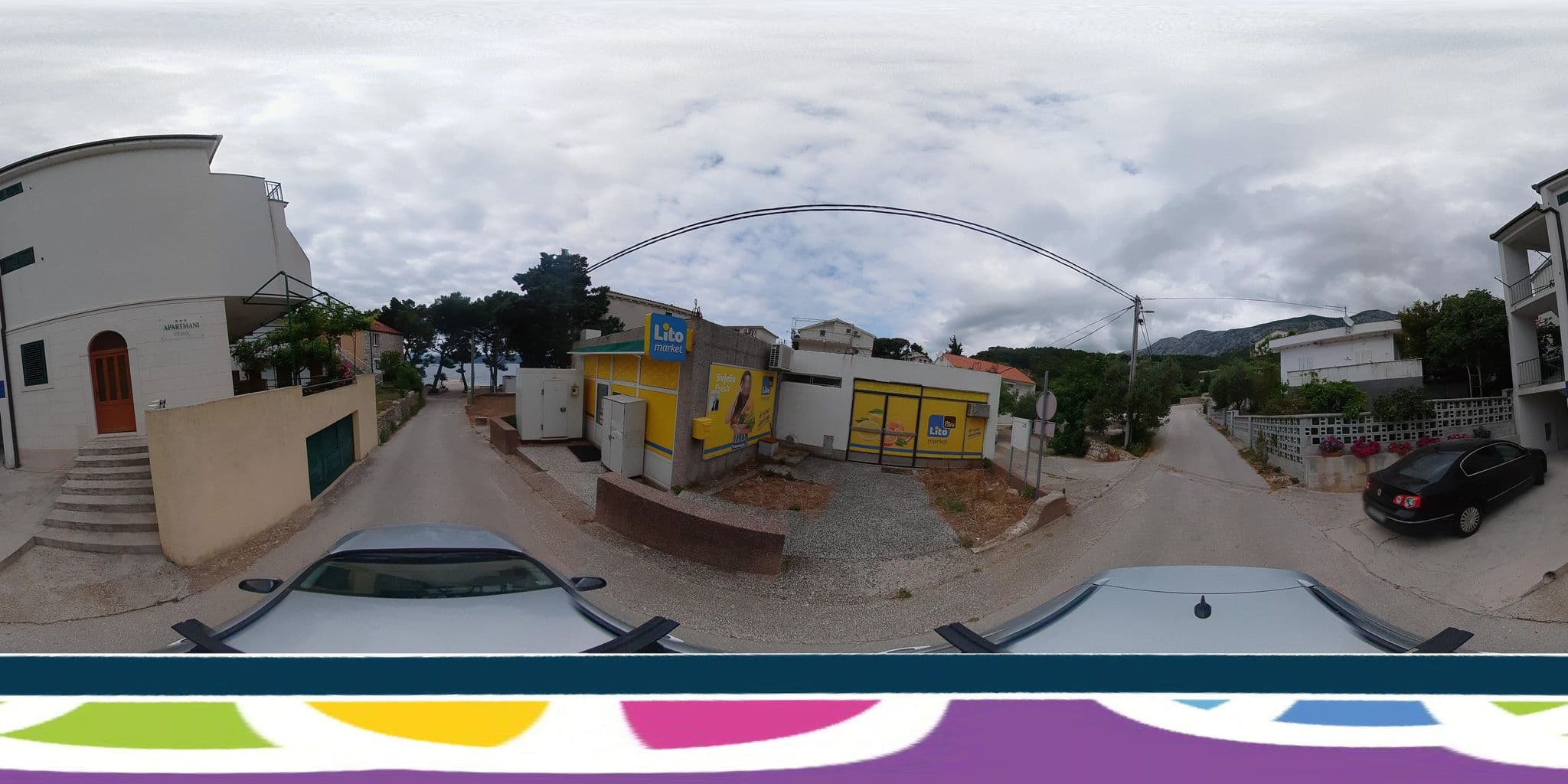 Street view near Apartments Toni Igrane, Podgora — © SilvioBasic (CC BY-SA · Mapillary)