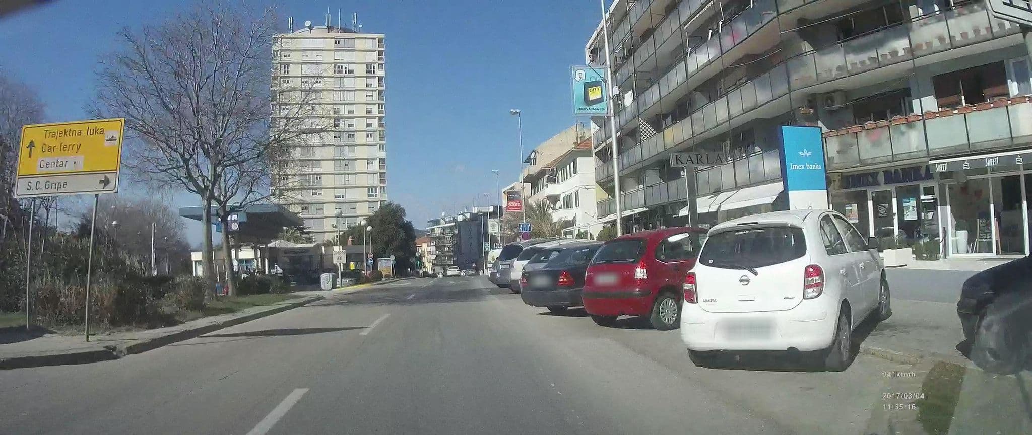 Street view near Apartment Angela, Split — © idelac (CC BY-SA · Mapillary)
