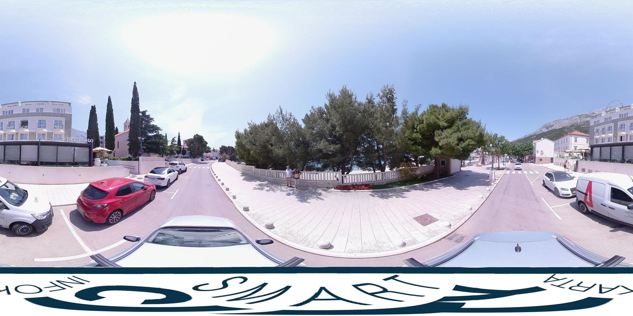 Street view near Hotel Slavija - All Inclusive Light, Baška Voda — © SilvioBasic (CC BY-SA · Mapillary)