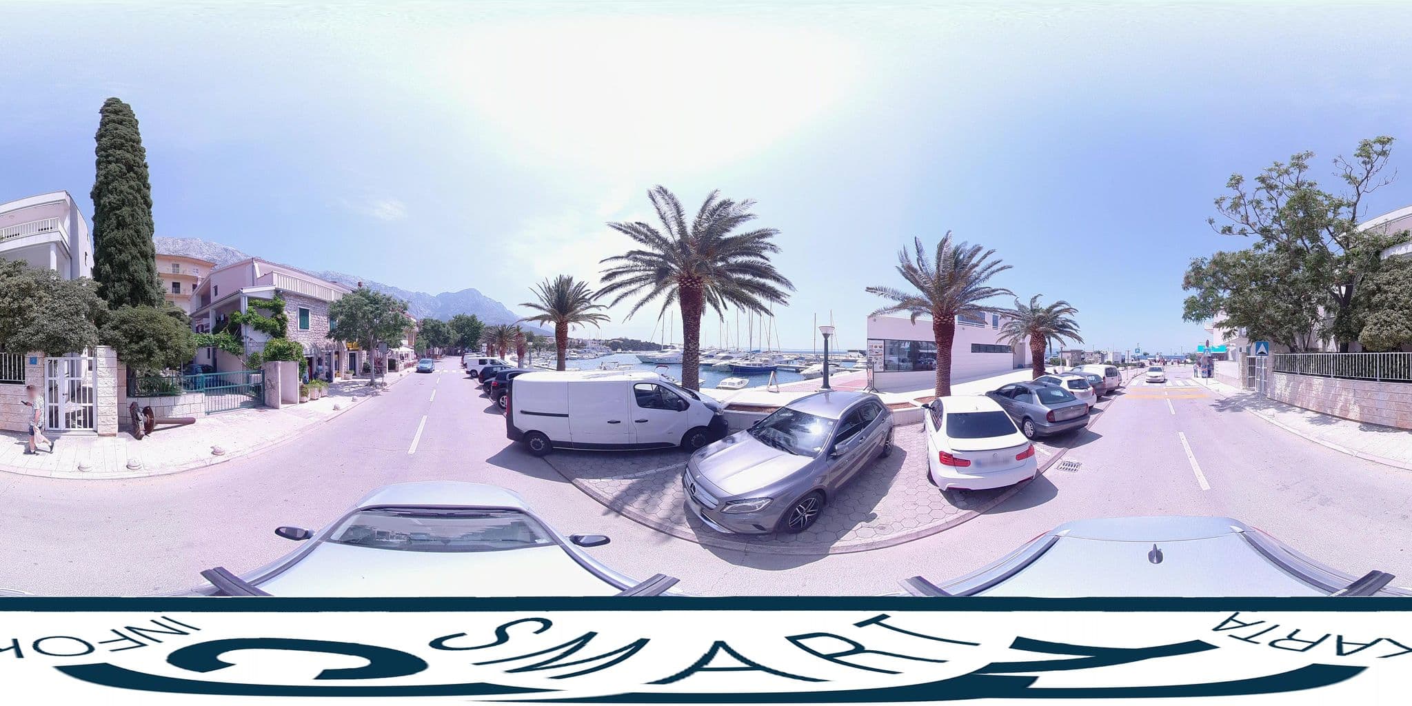 Street view near House Jozipovic - Baska Voda, Baška Voda — © SilvioBasic (CC BY-SA · Mapillary)