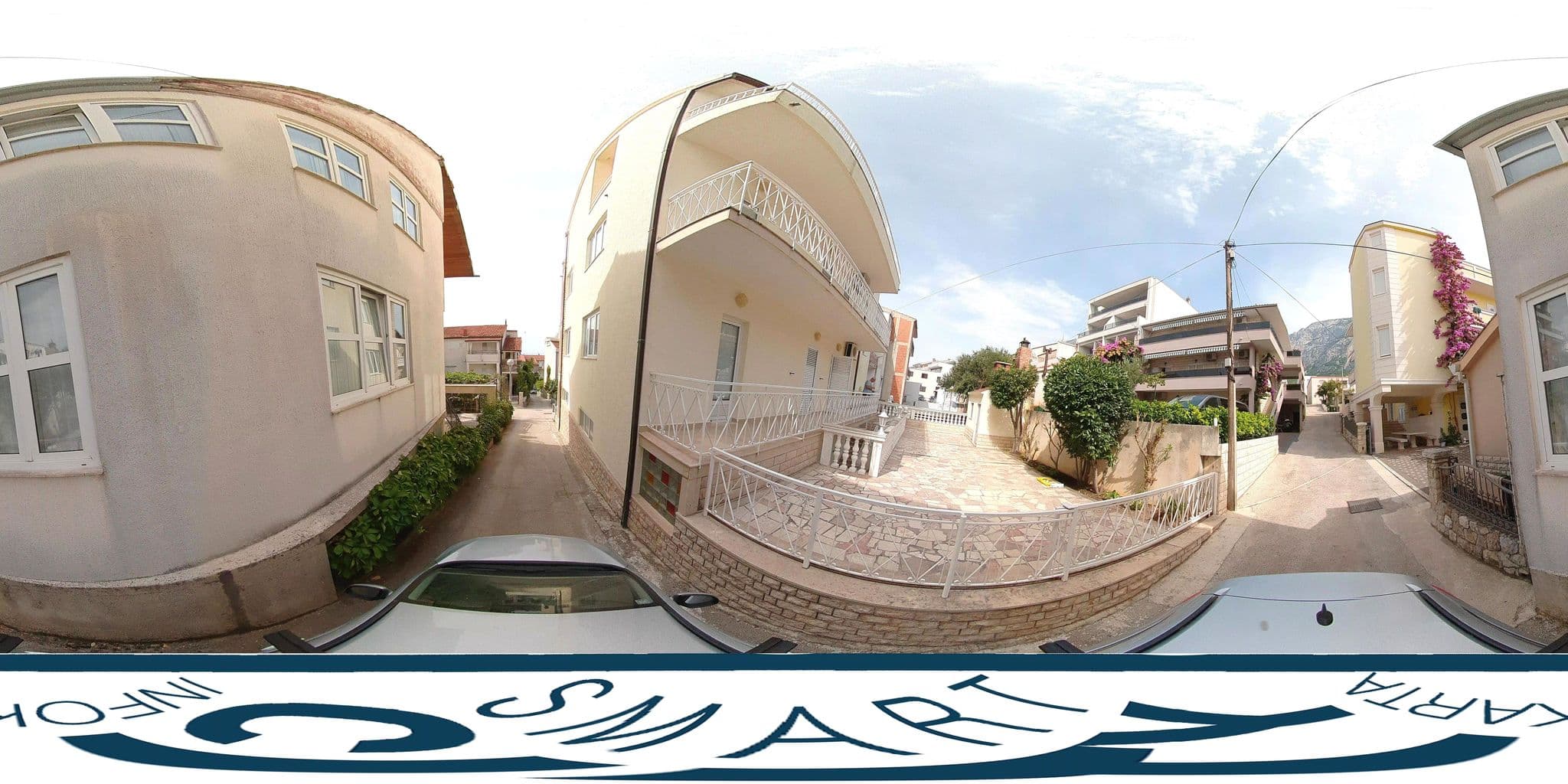 Street view near Villa Sun, Makarska — © SilvioBasic (CC BY-SA · Mapillary)