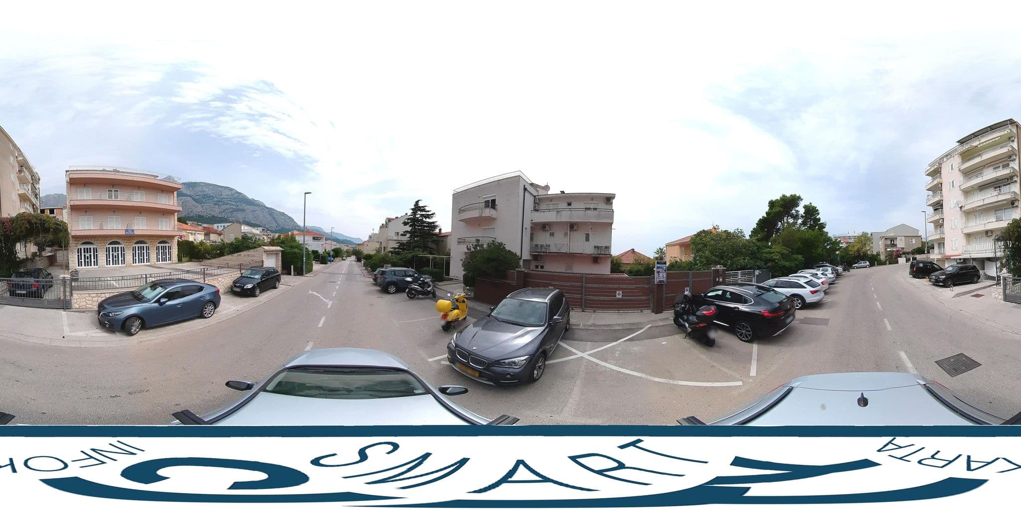 Street view near Apartments Lidija, Makarska — © SilvioBasic (CC BY-SA · Mapillary)