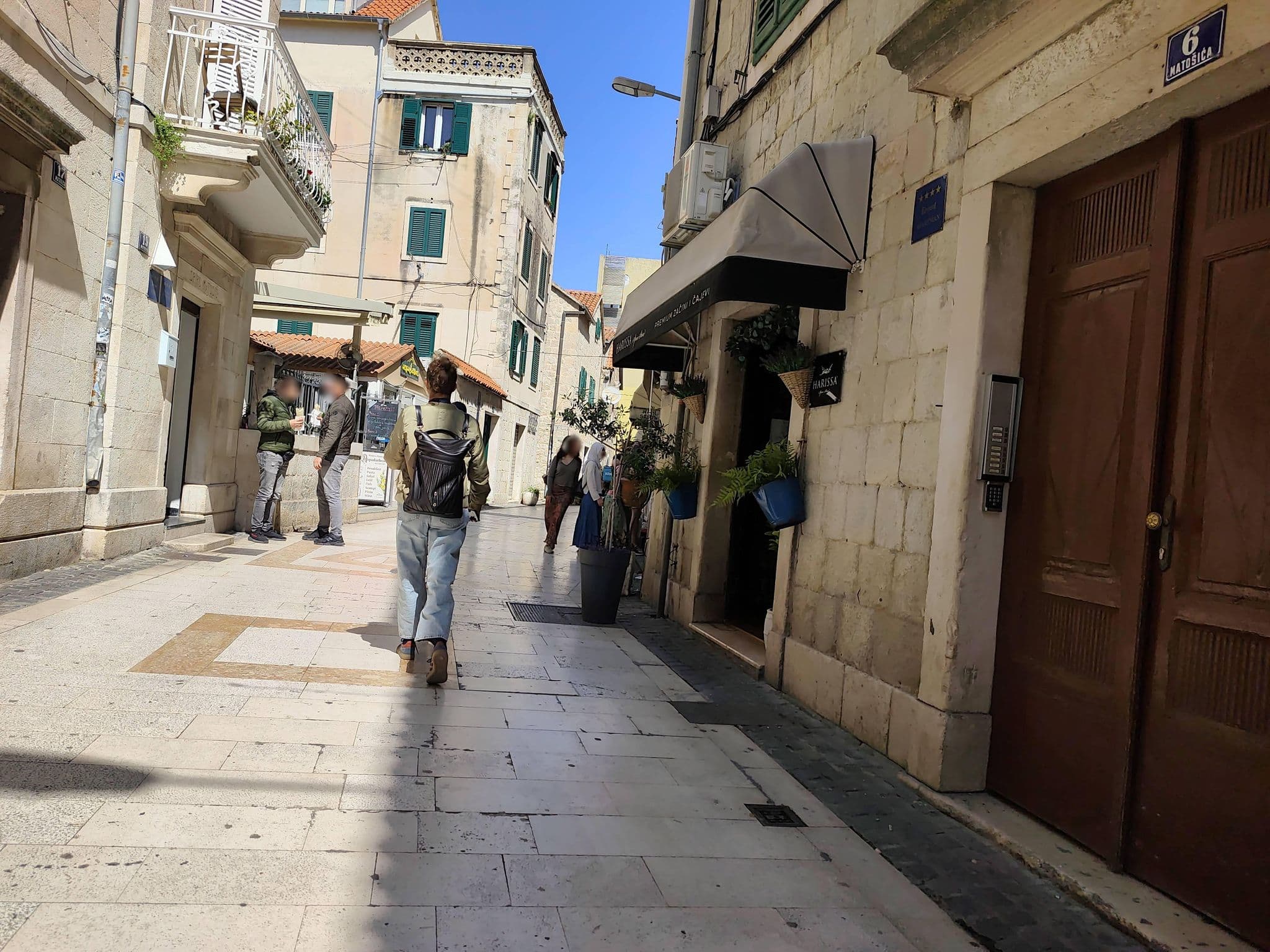 Street view near Guesthouse Fjaka, Split — © Duro (CC BY-SA · Mapillary)