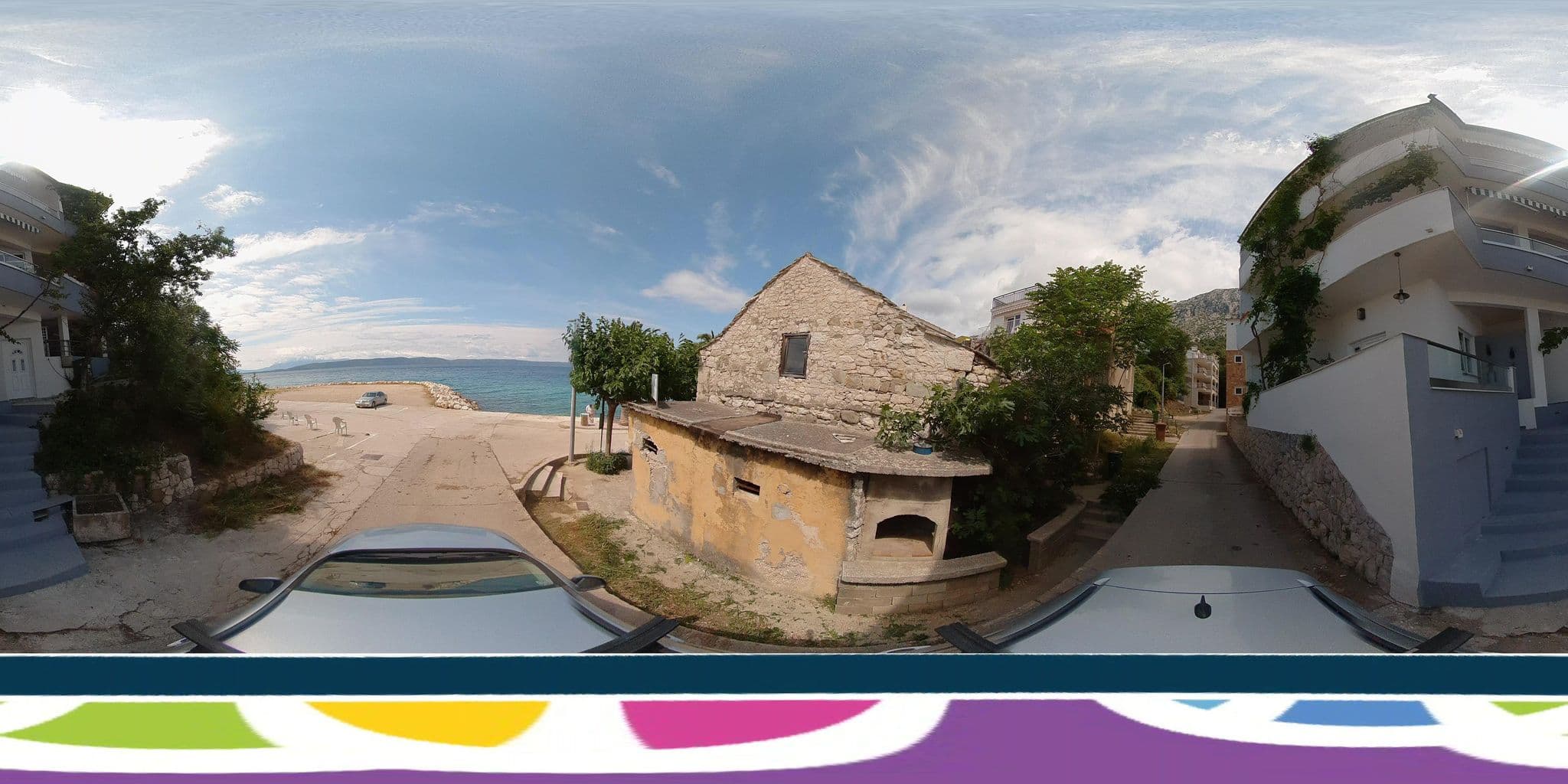 Street view near Villa Filip, Podgora — © SilvioBasic (CC BY-SA · Mapillary)