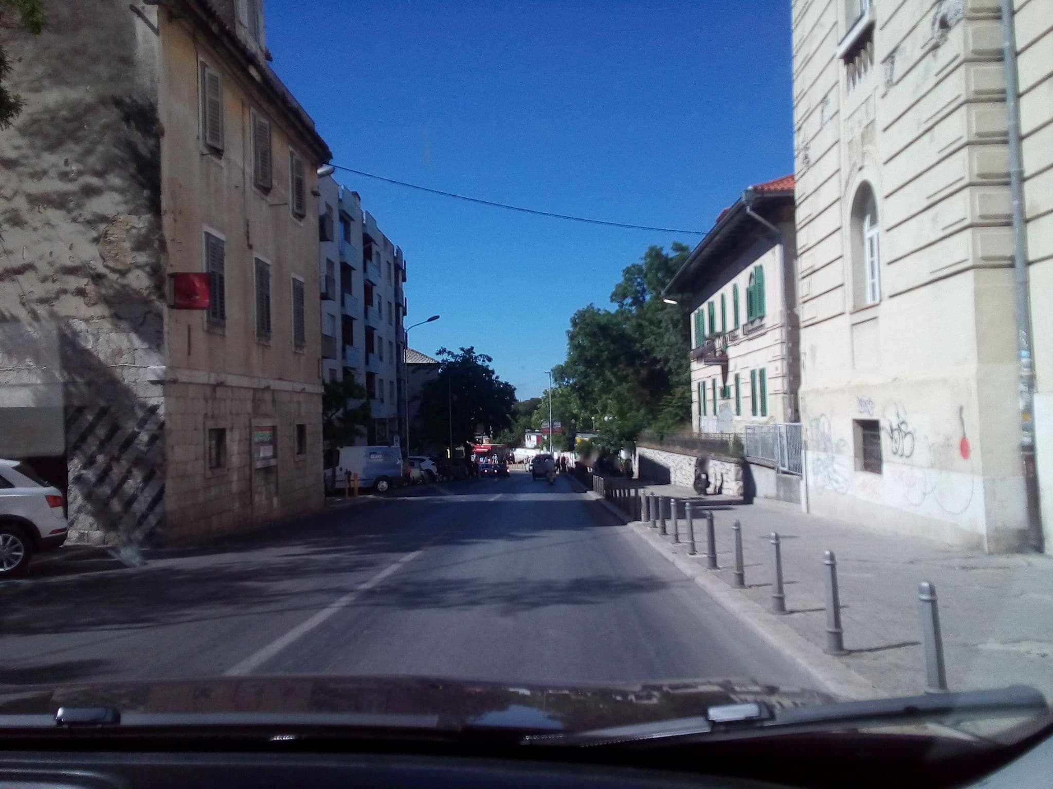 Street view near Beach & City Centre Hostel, Split — © karthoo (CC BY-SA · Mapillary)