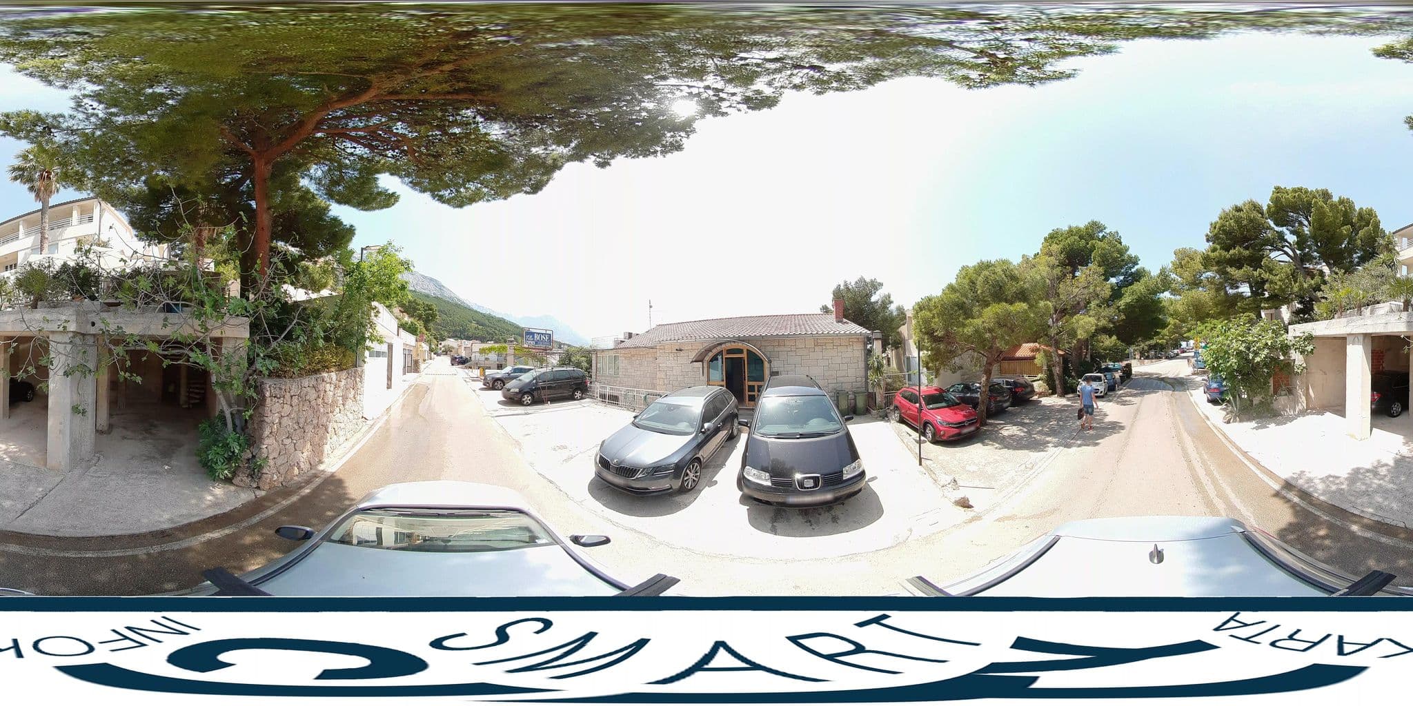 Street view near Mirko Stanicic Apartmani, Brela — © SilvioBasic (CC BY-SA · Mapillary)