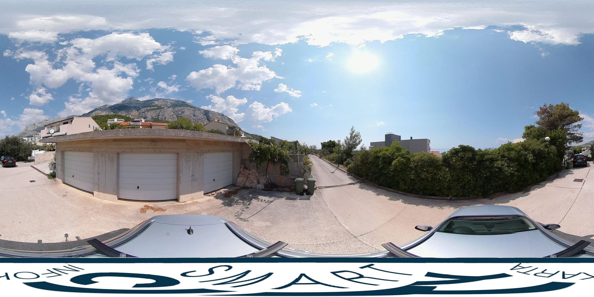 Street view near Villa Oliva, Makarska — © SilvioBasic (CC BY-SA · Mapillary)