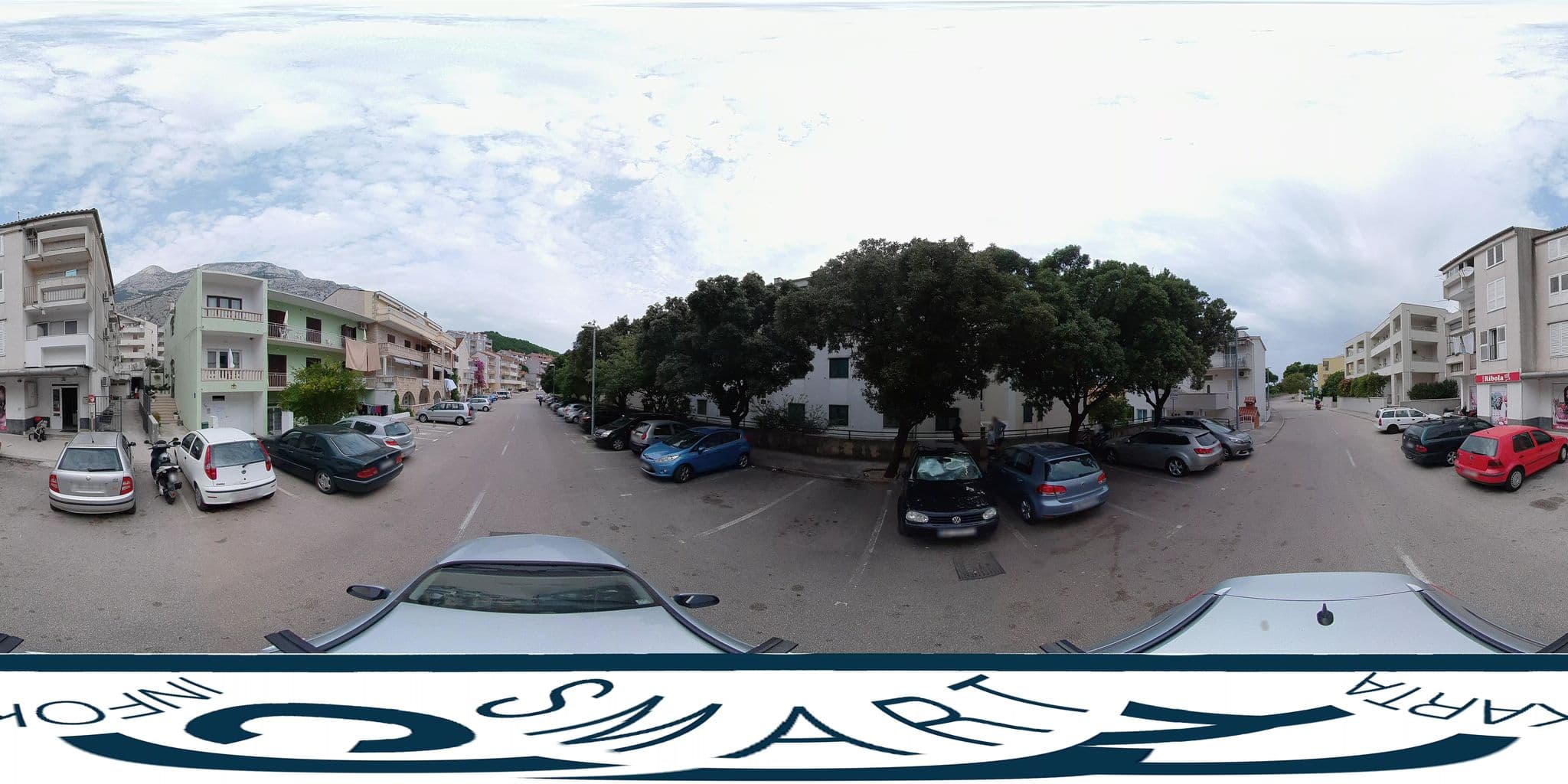 Street view near Tatijana Holiday Apartments, Makarska — © SilvioBasic (CC BY-SA · Mapillary)