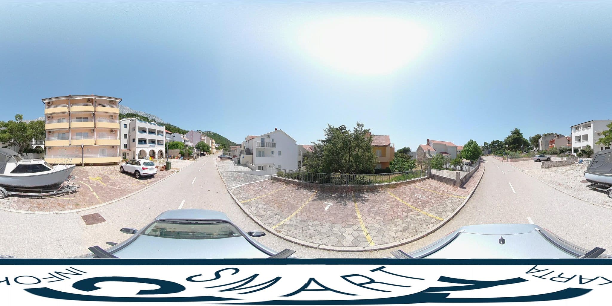 Street view near Apartment Dado&Incy, Baška Voda — © SilvioBasic (CC BY-SA · Mapillary)