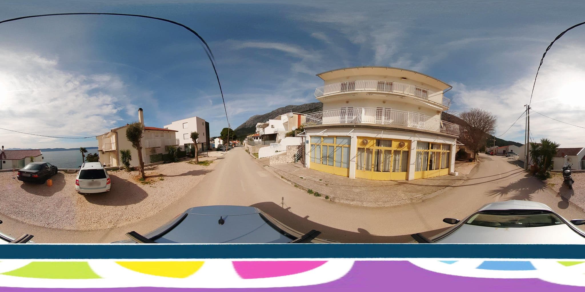 Street view near Apartments Klaricic, Podgora — © SilvioBasic (CC BY-SA · Mapillary)