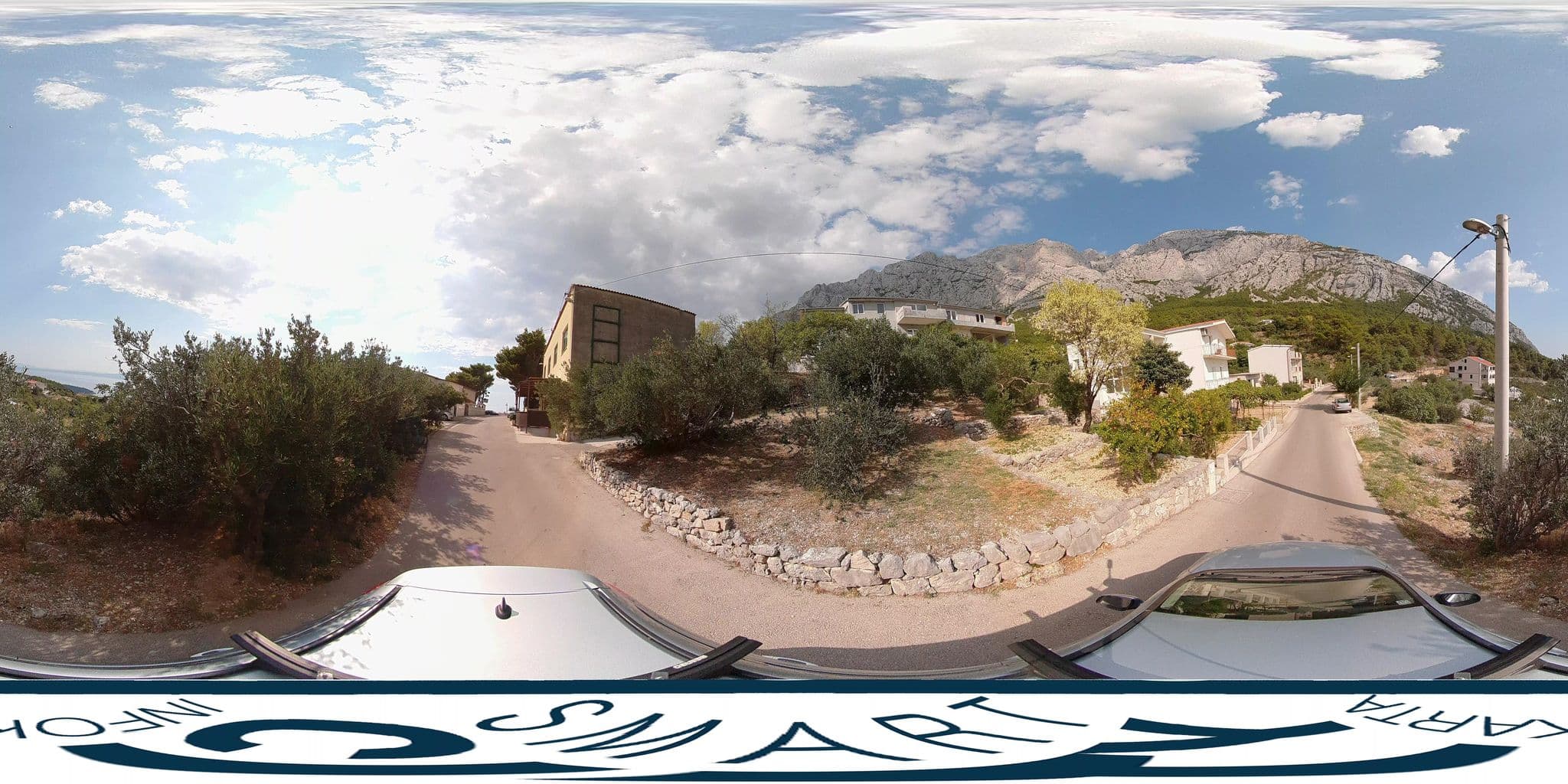 Street view near Apartments Elena, Makarska — © SilvioBasic (CC BY-SA · Mapillary)