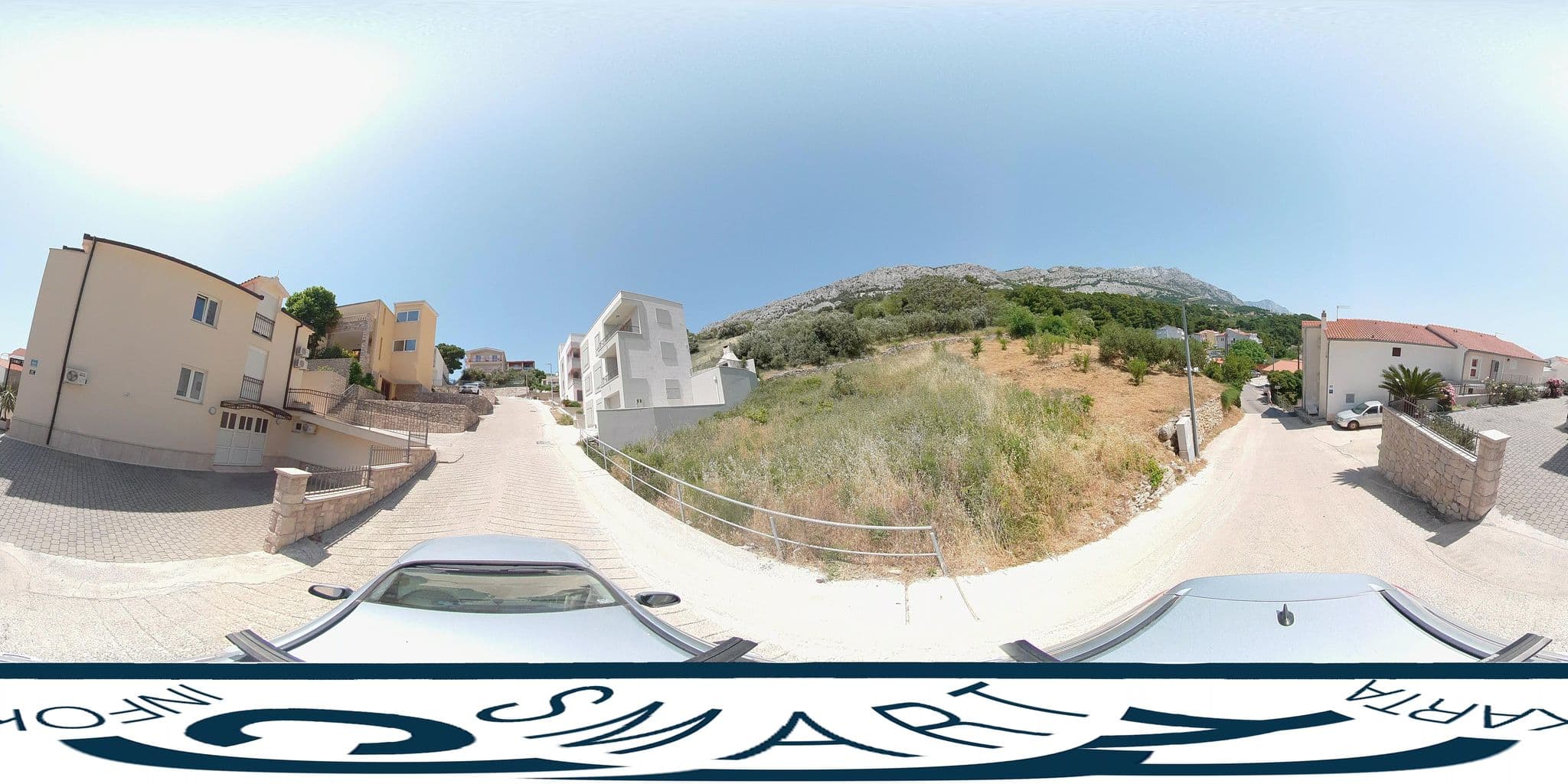 Street view near Apartments Davor, Brela — © SilvioBasic (CC BY-SA · Mapillary)