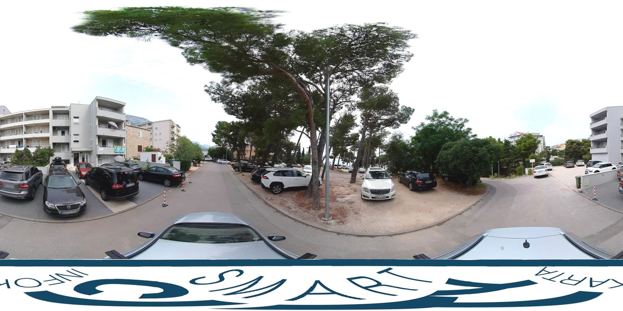 Street view near Apartments Neva, Makarska — © SilvioBasic (CC BY-SA · Mapillary)