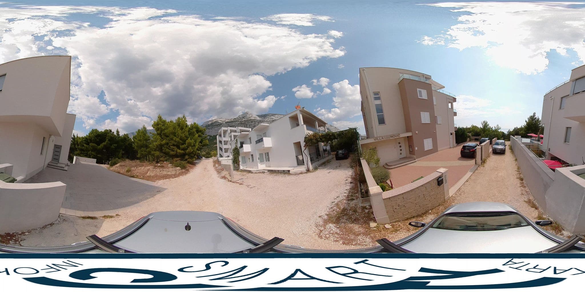 Street view near Apartments Lujnovic, Makarska — © SilvioBasic (CC BY-SA · Mapillary)