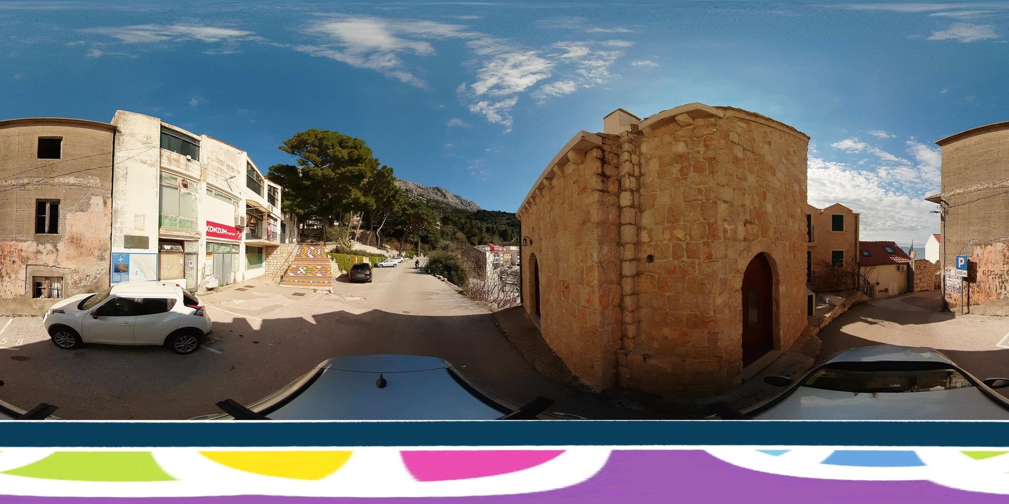 Street view near Apartments Linda, Podgora — © SilvioBasic (CC BY-SA · Mapillary)