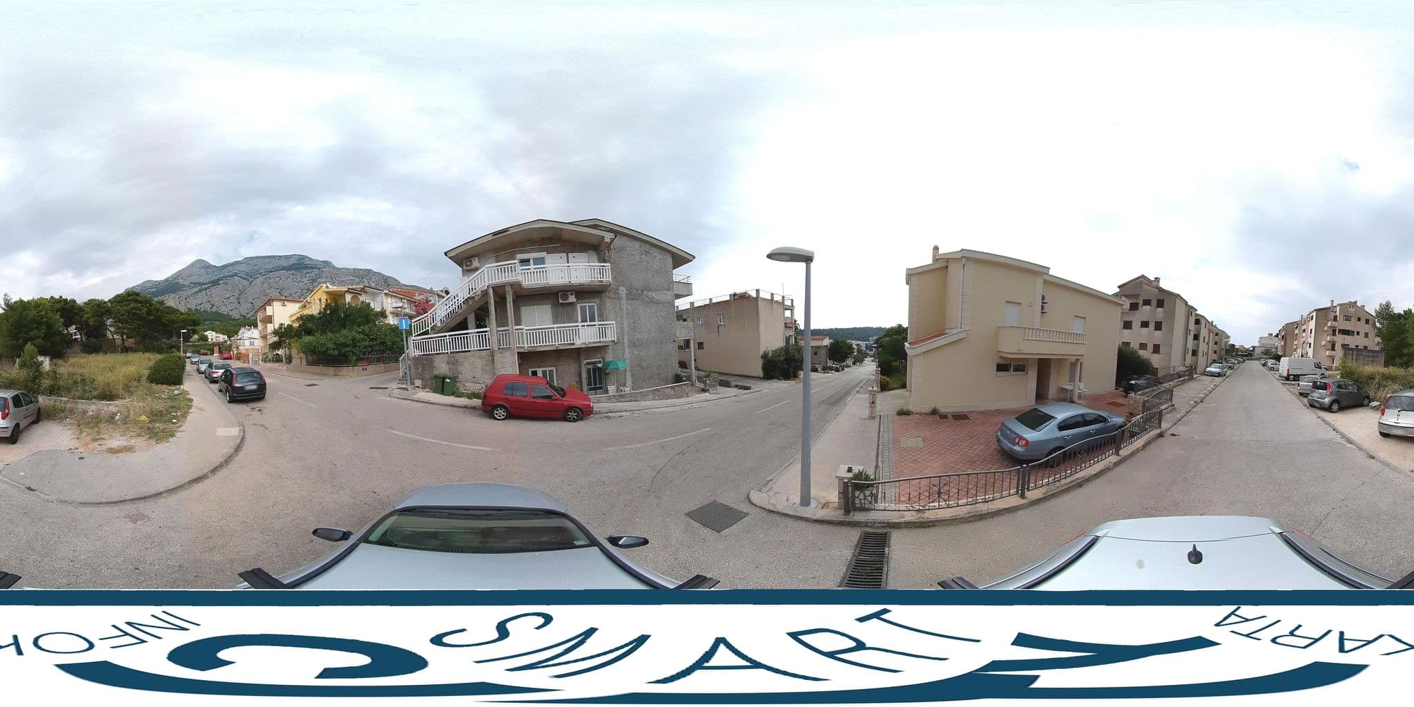 Street view near Apartments Villa Vujcic, Makarska — © SilvioBasic (CC BY-SA · Mapillary)
