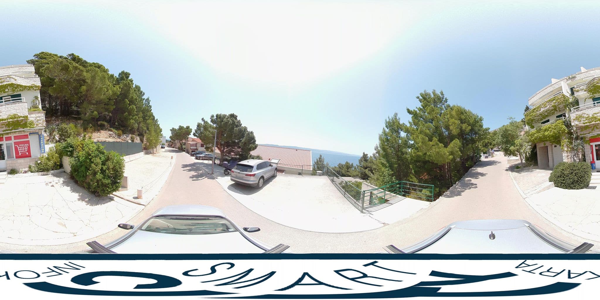 Street view near Apartments Vranjes Deluxe, Brela — © SilvioBasic (CC BY-SA · Mapillary)