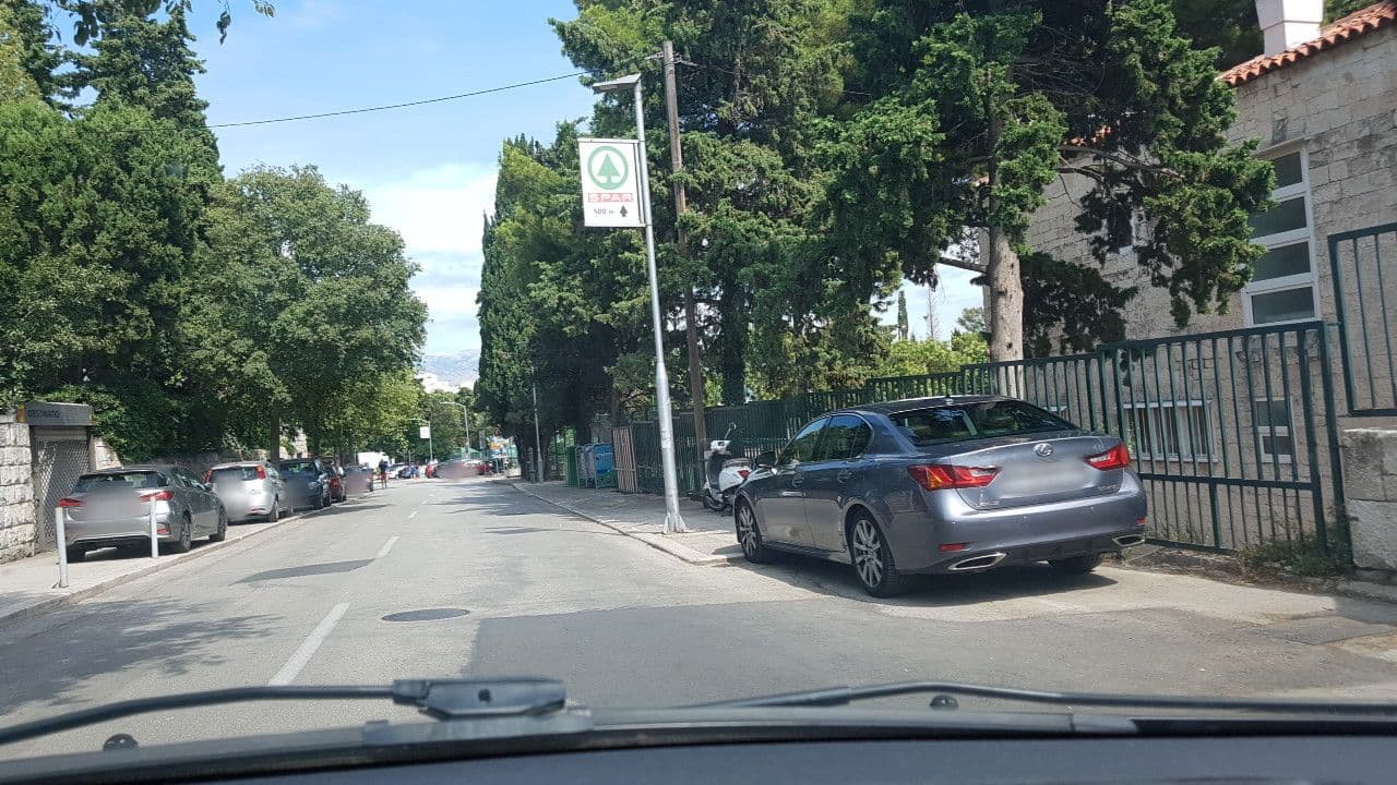 Street view near Villa ines Split, Split — © mik007 (CC BY-SA · Mapillary)