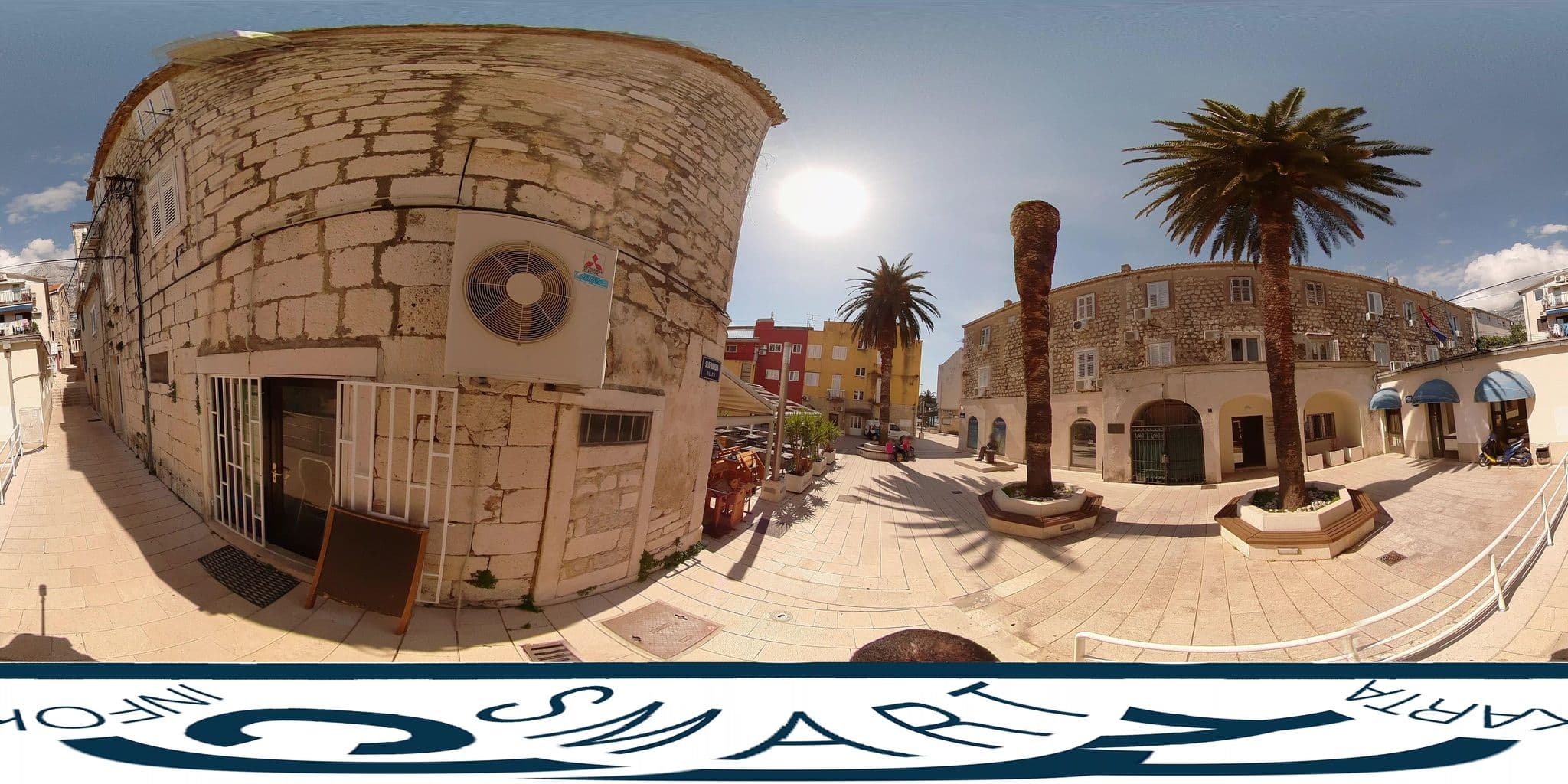 Street view near Apartment Riva, Makarska — © SilvioBasic (CC BY-SA · Mapillary)