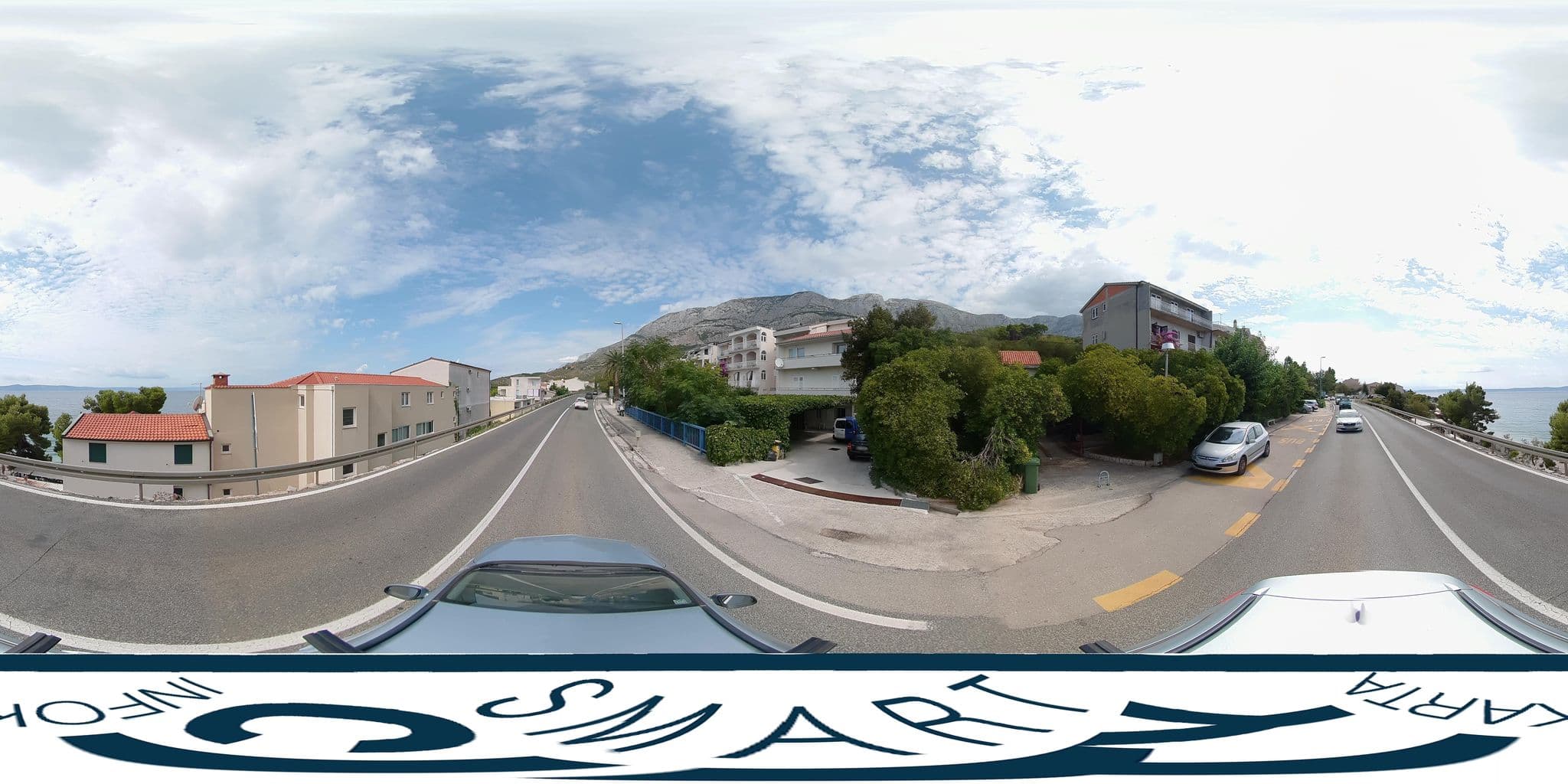 Street view near Apartments Irena, Tučepi — © SilvioBasic (CC BY-SA · Mapillary)