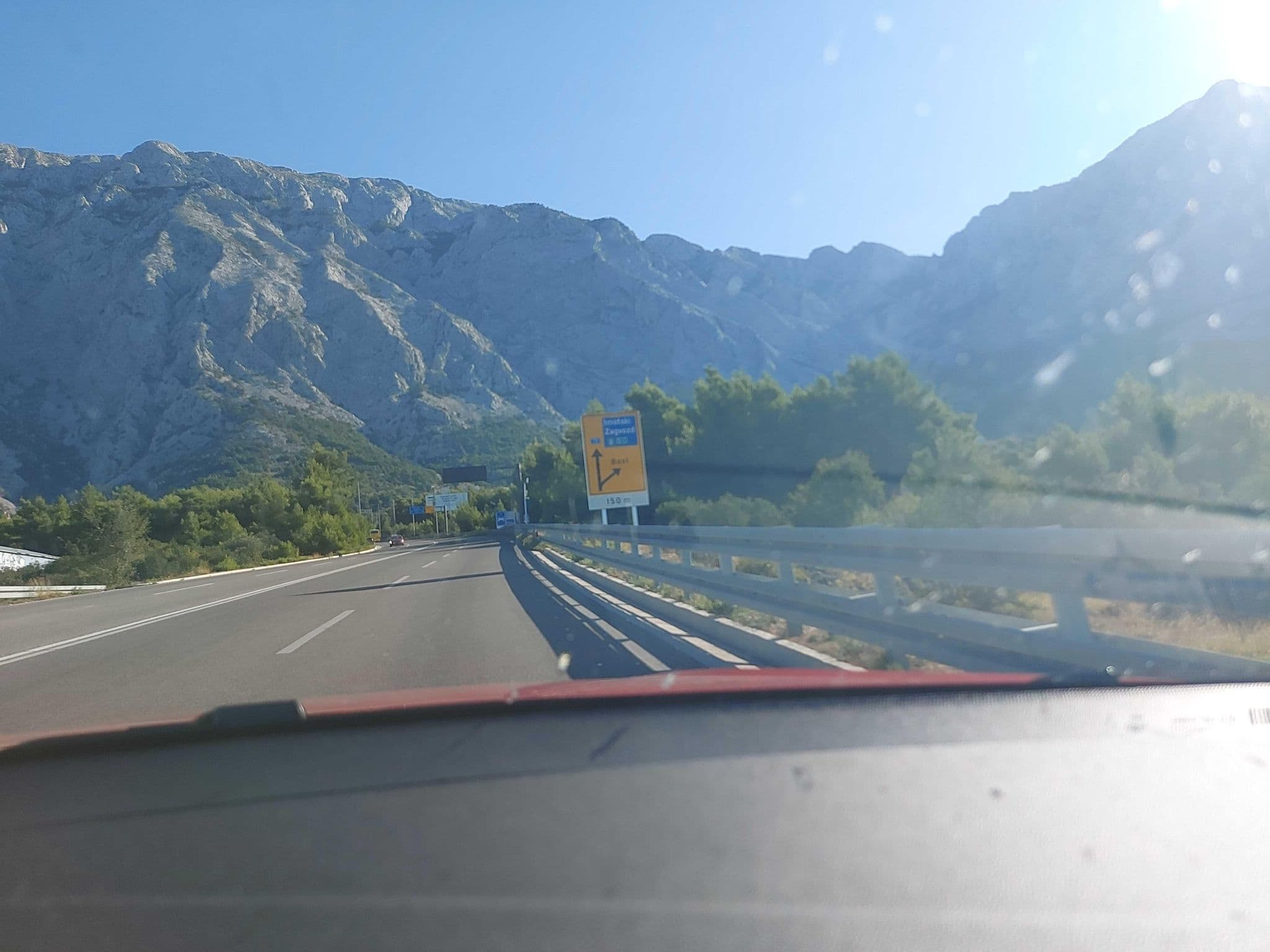 Street view near Apartments Family Roso, Baška Voda — © mik007 (CC BY-SA · Mapillary)