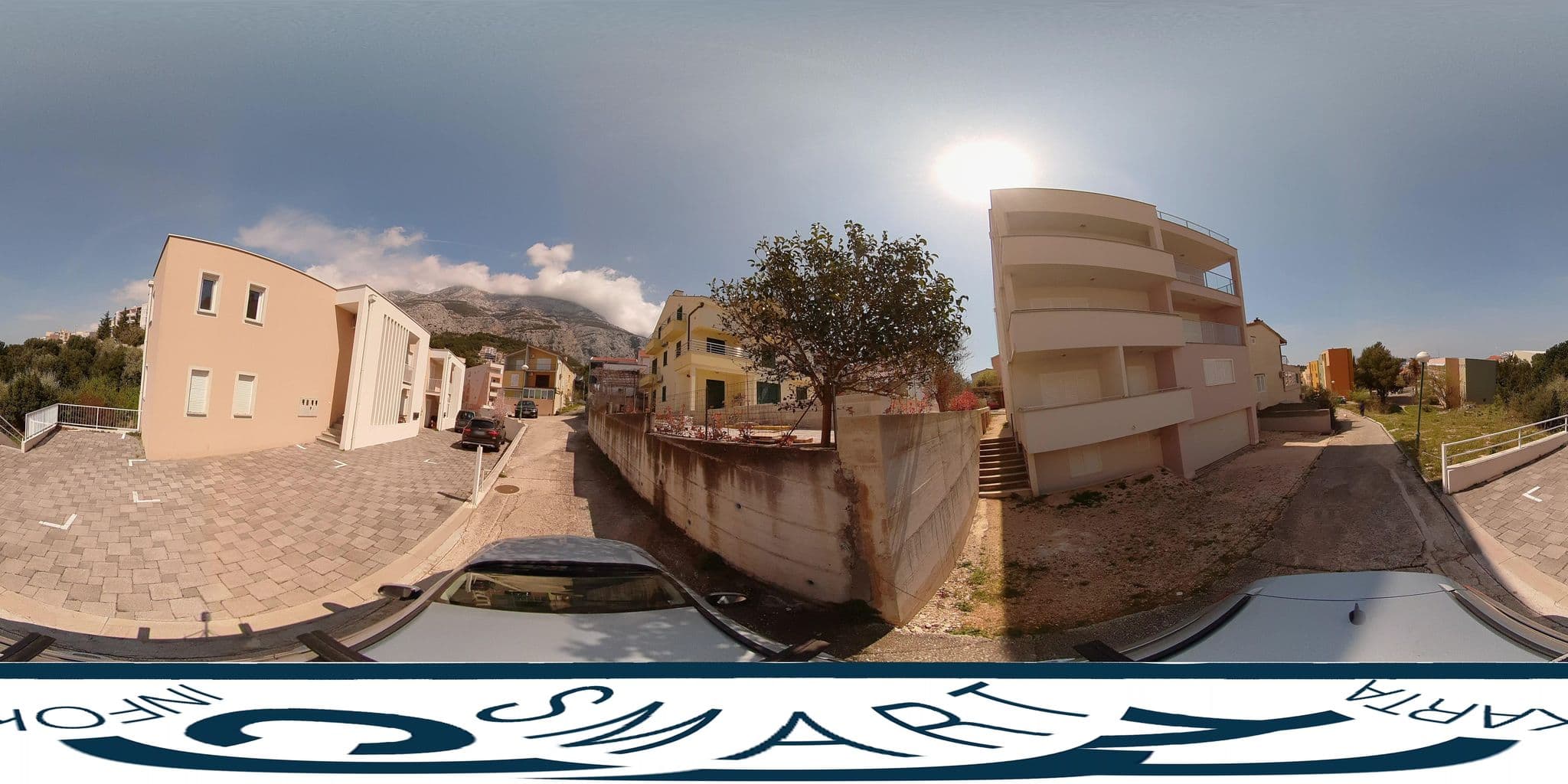 Street view near Apartments Obitelj Vuletić, Makarska — © SilvioBasic (CC BY-SA · Mapillary)