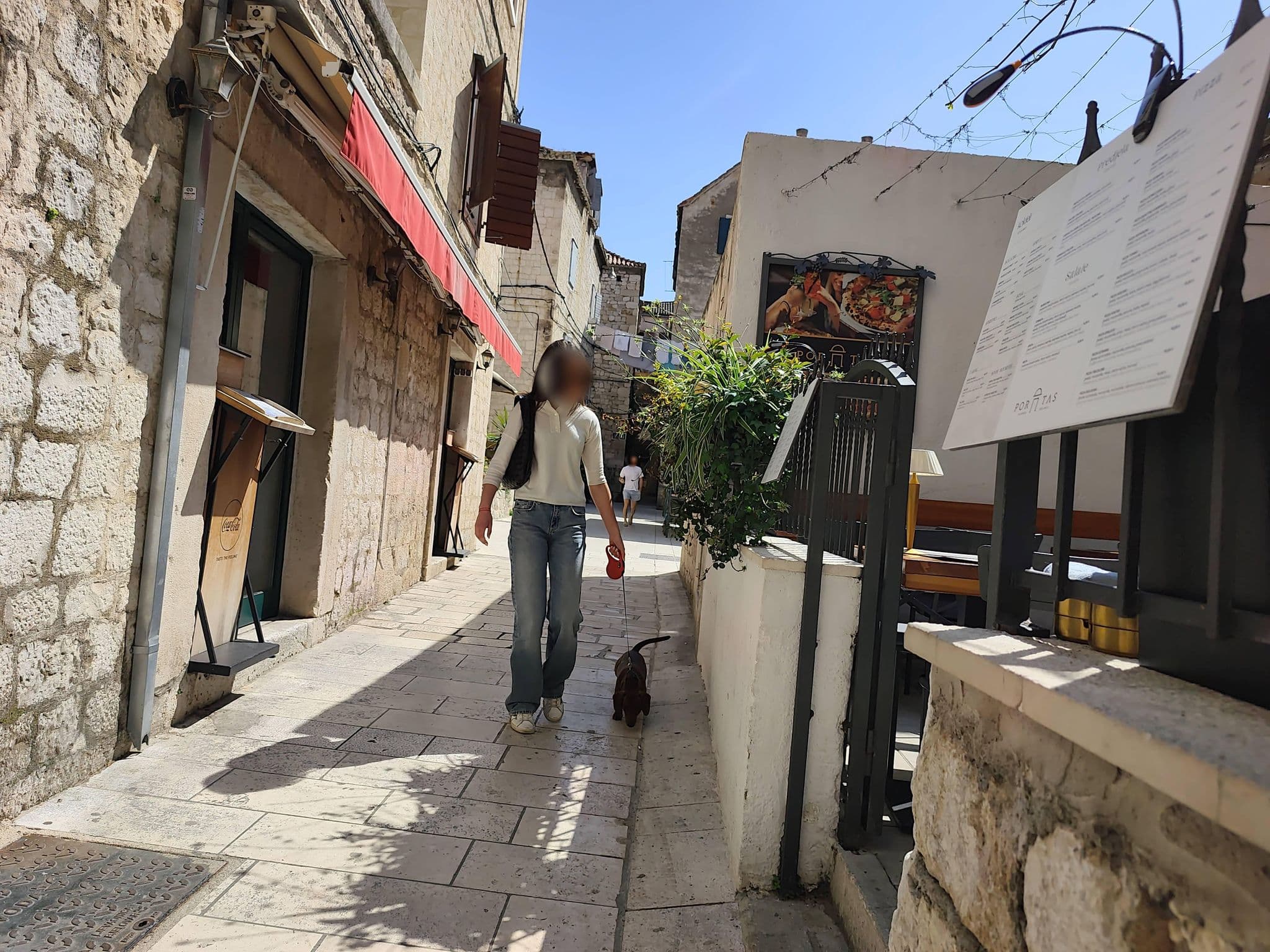 Street view near Diocletian Palace Guesthouse, Split — © Duro (CC BY-SA · Mapillary)