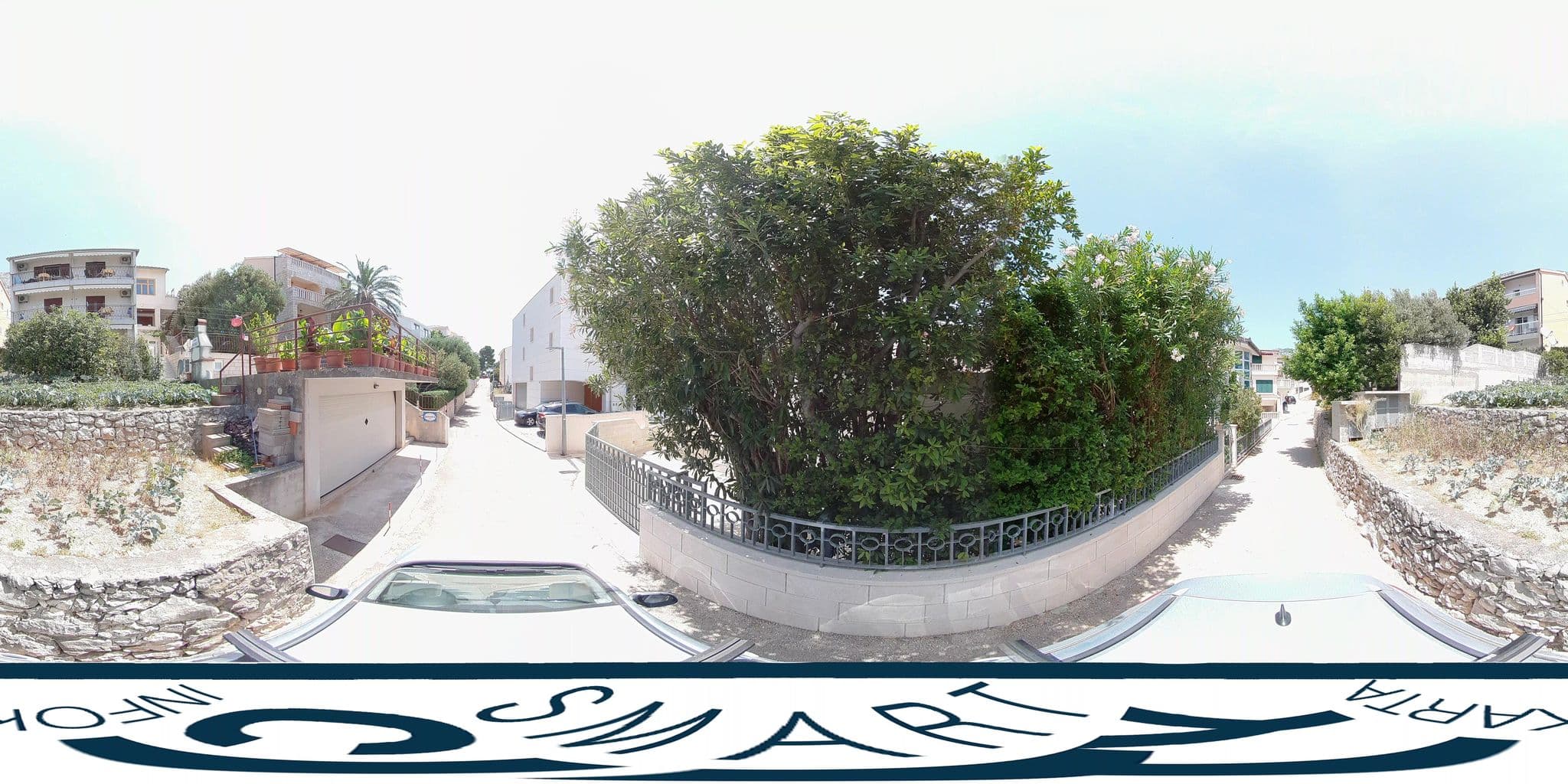 Street view near Villa Amari, Brela — © SilvioBasic (CC BY-SA · Mapillary)