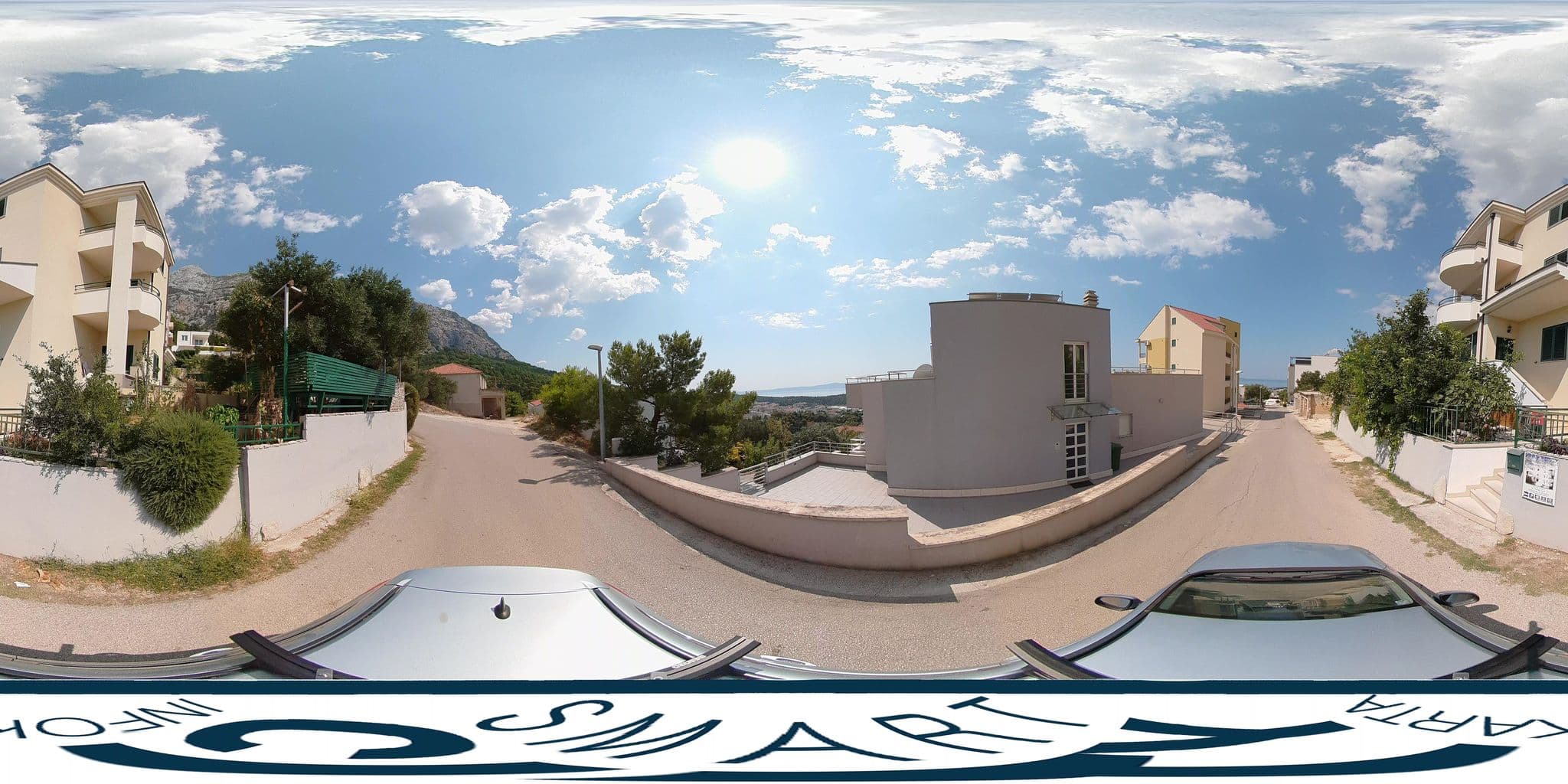 Street view near Apartments Santic, Makarska — © SilvioBasic (CC BY-SA · Mapillary)