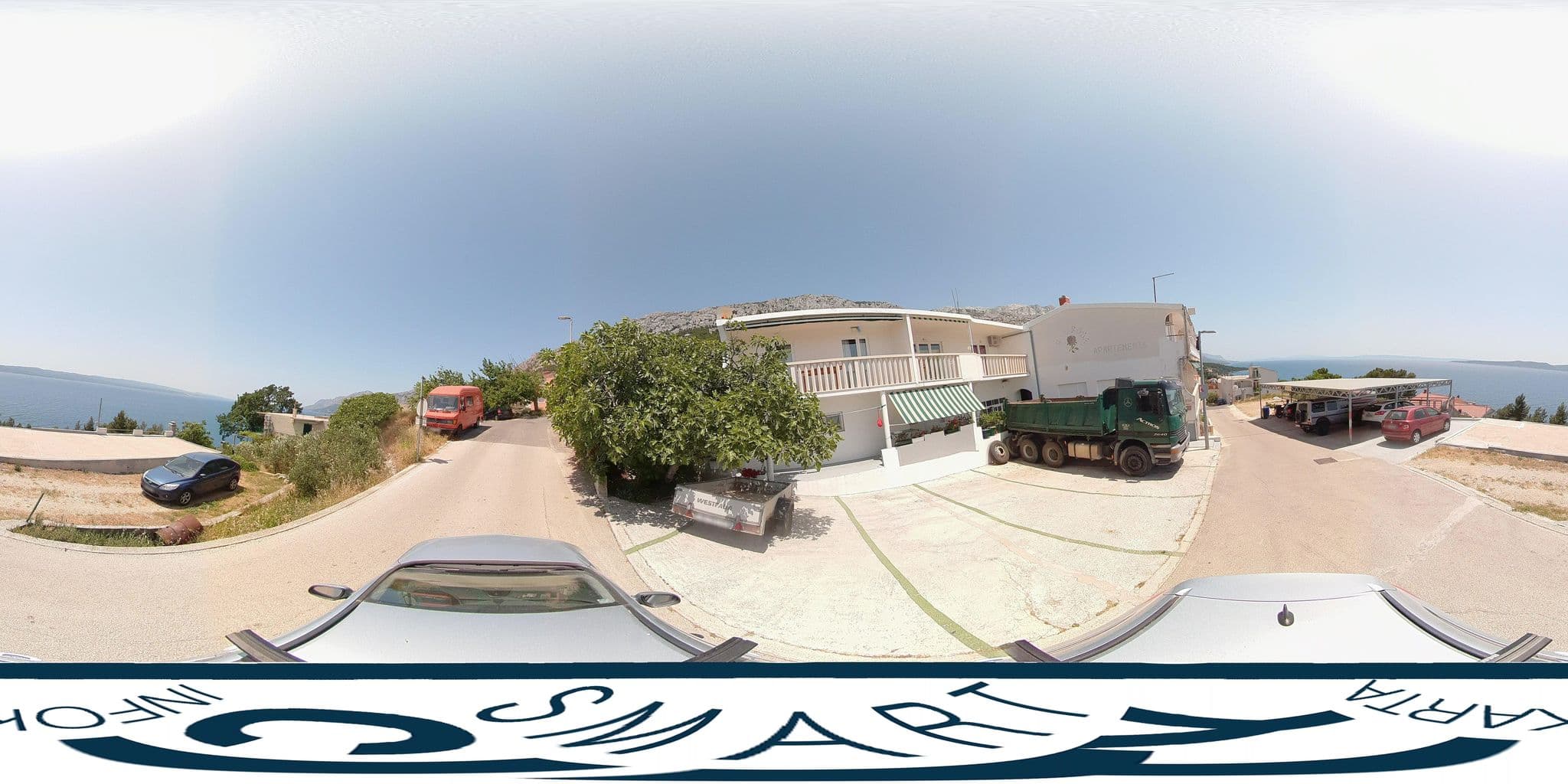 Street view near Apartments Buljan, Brela — © SilvioBasic (CC BY-SA · Mapillary)