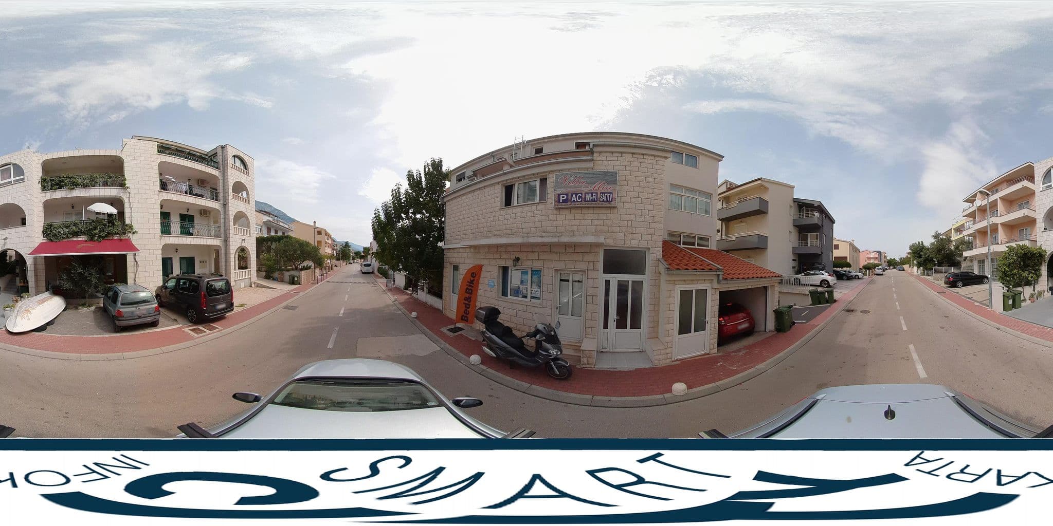 Street view near Apartments Lalic, Makarska — © SilvioBasic (CC BY-SA · Mapillary)