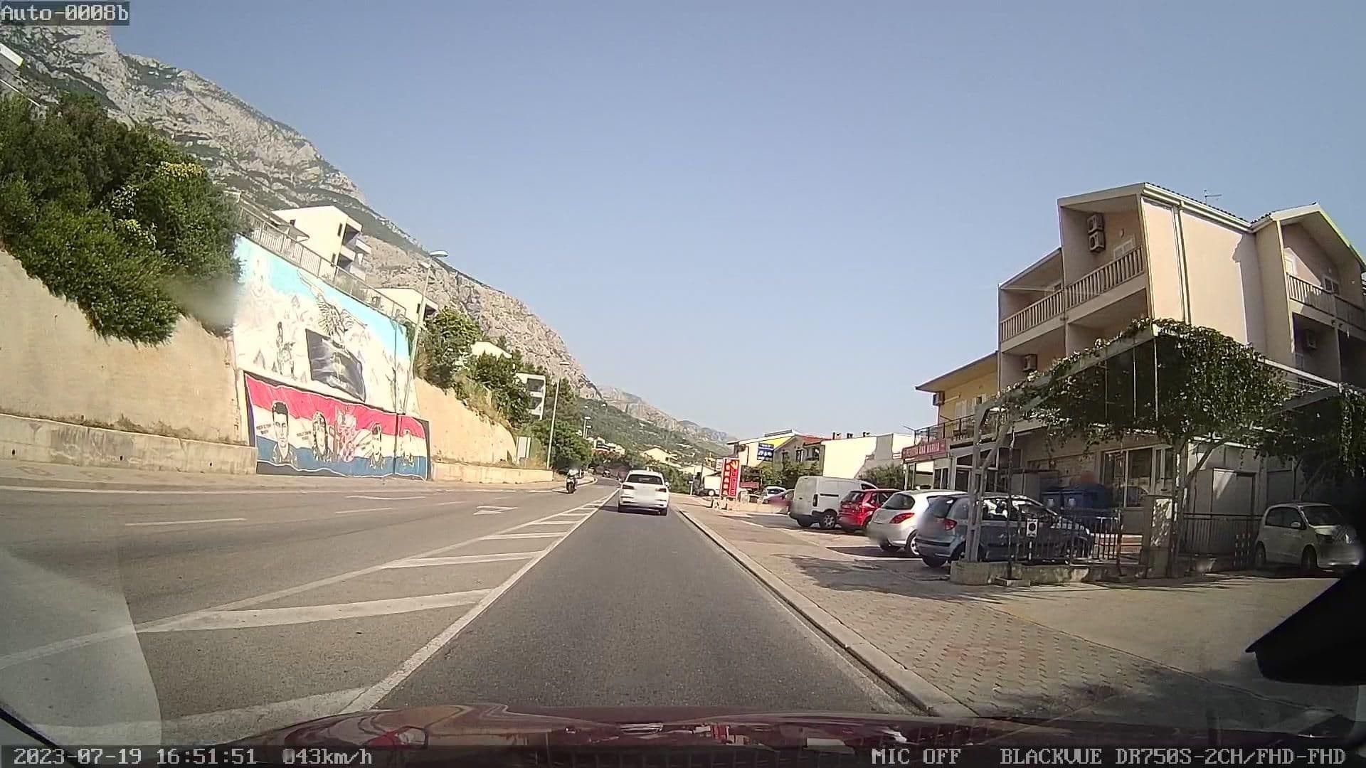 Street view near Apartment and Rooms Ivan, Makarska — © rdnnk (CC BY-SA · Mapillary)