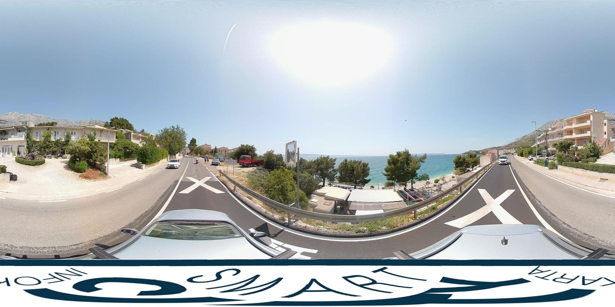 Street view near Apartments Ratac, Tučepi — © SilvioBasic (CC BY-SA · Mapillary)