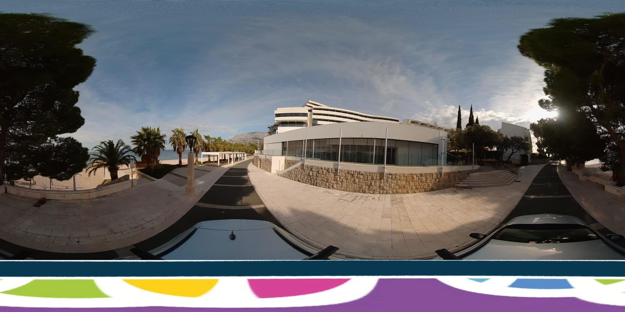 Street view near Medora Auri Family Beach Resort, Podgora — © SilvioBasic (CC BY-SA · Mapillary)