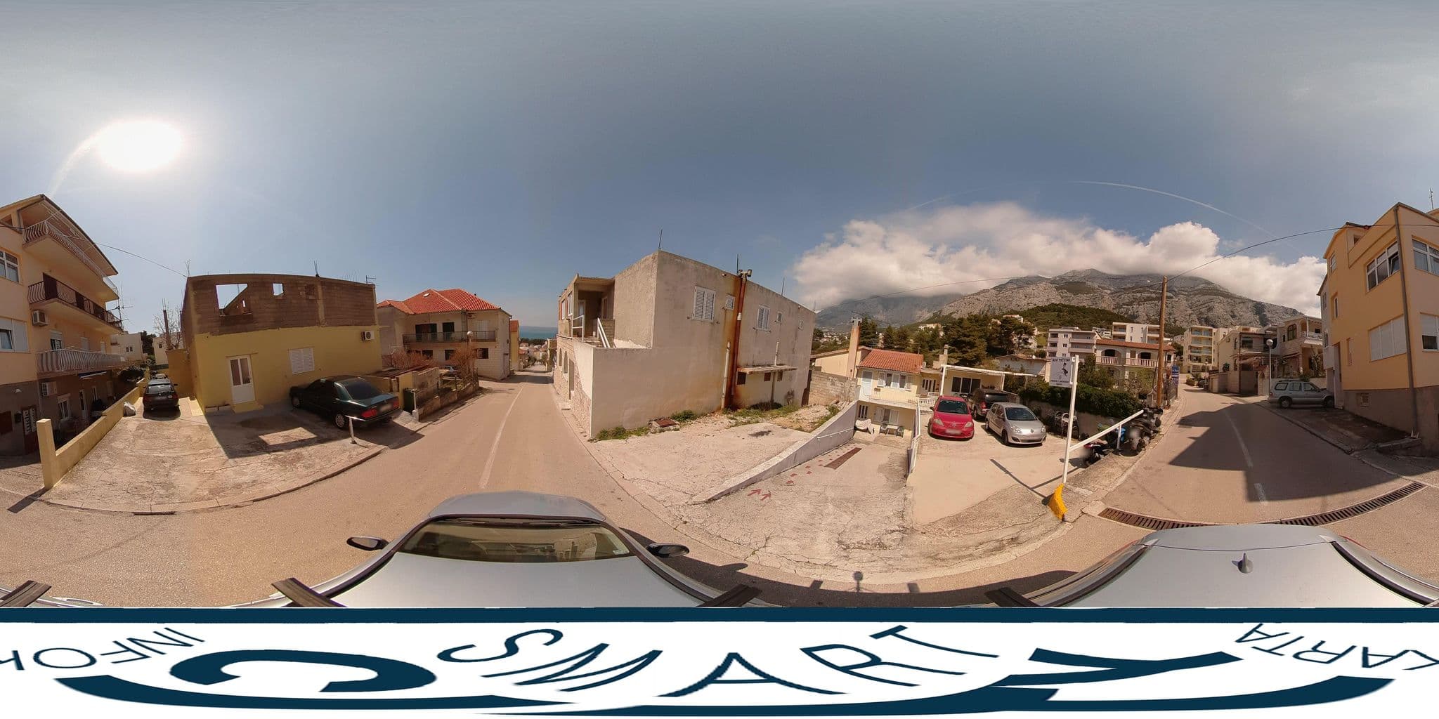 Street view near Villa Anamarija, Makarska — © SilvioBasic (CC BY-SA · Mapillary)