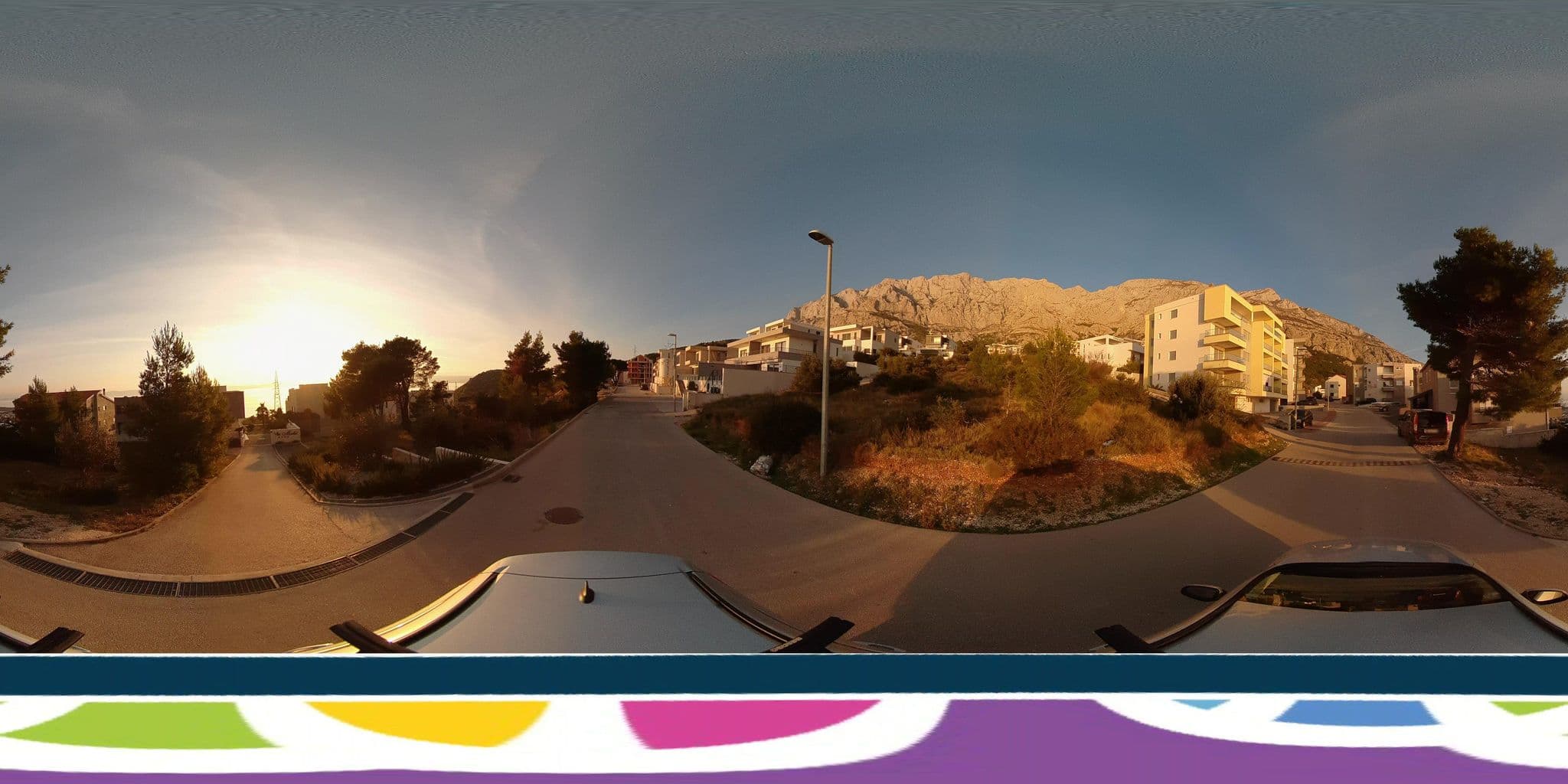 Street view near Villa M, Makarska — © SilvioBasic (CC BY-SA · Mapillary)