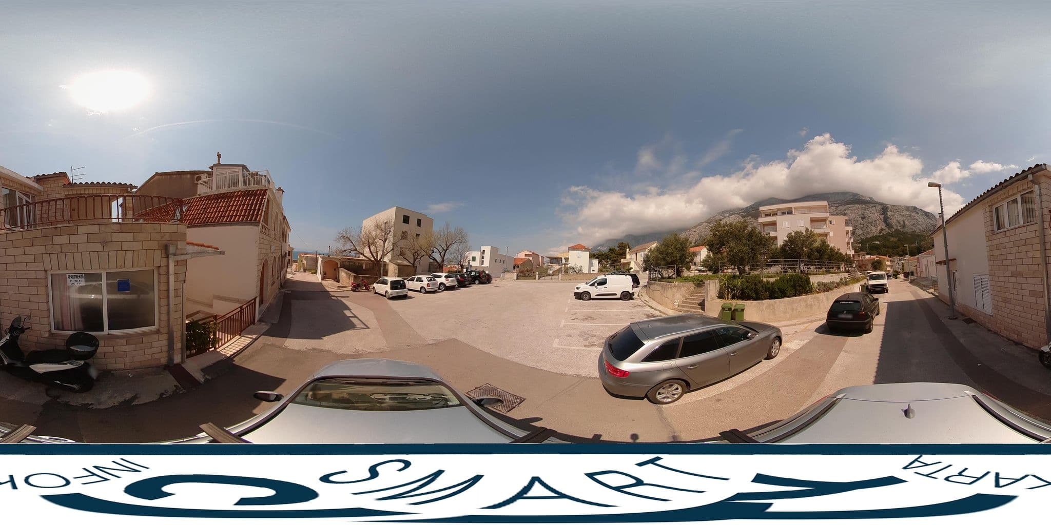 Street view near Apartments Yulia, Makarska — © SilvioBasic (CC BY-SA · Mapillary)