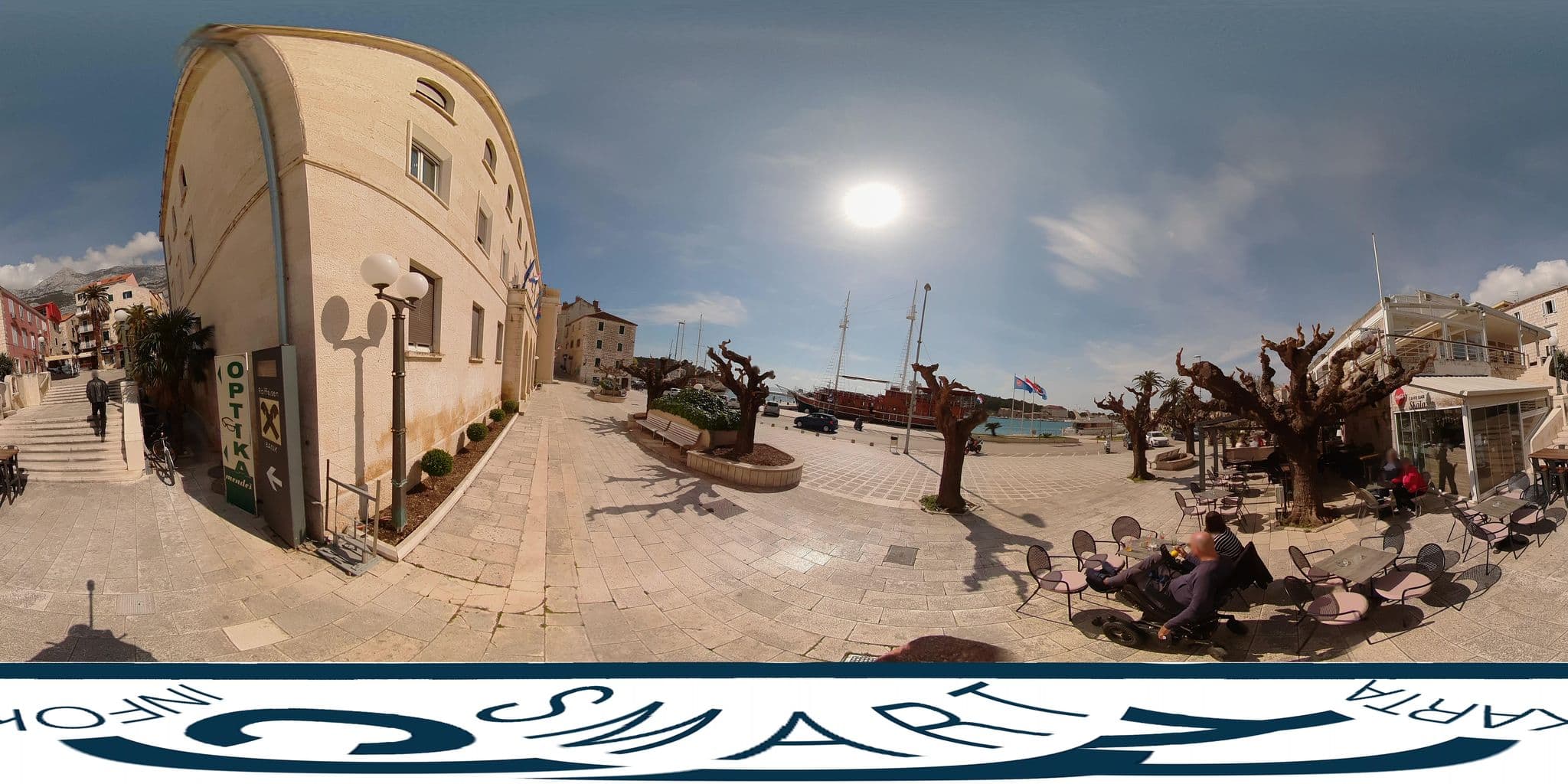 Street view near Apartment Nik, Makarska — © SilvioBasic (CC BY-SA · Mapillary)