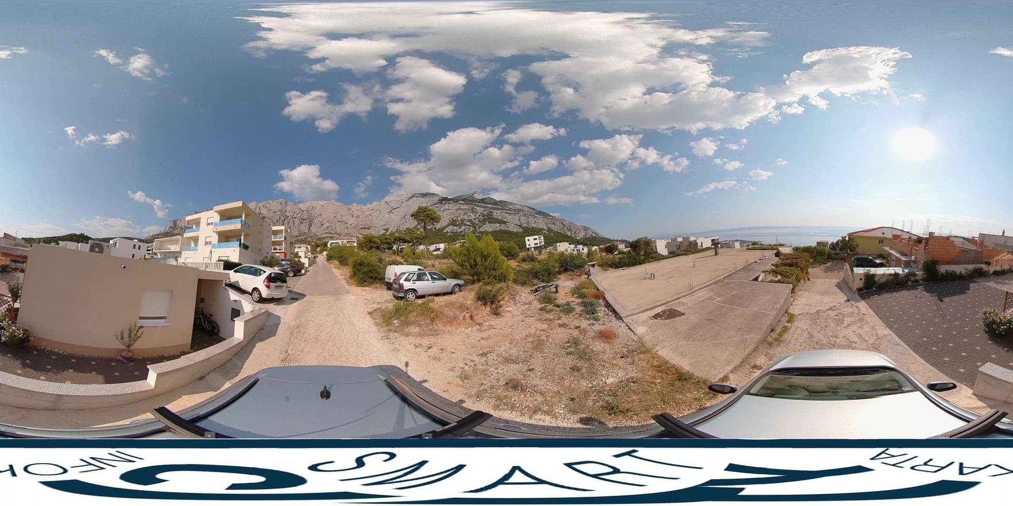 Street view near Lux Apartments, Makarska — © SilvioBasic (CC BY-SA · Mapillary)