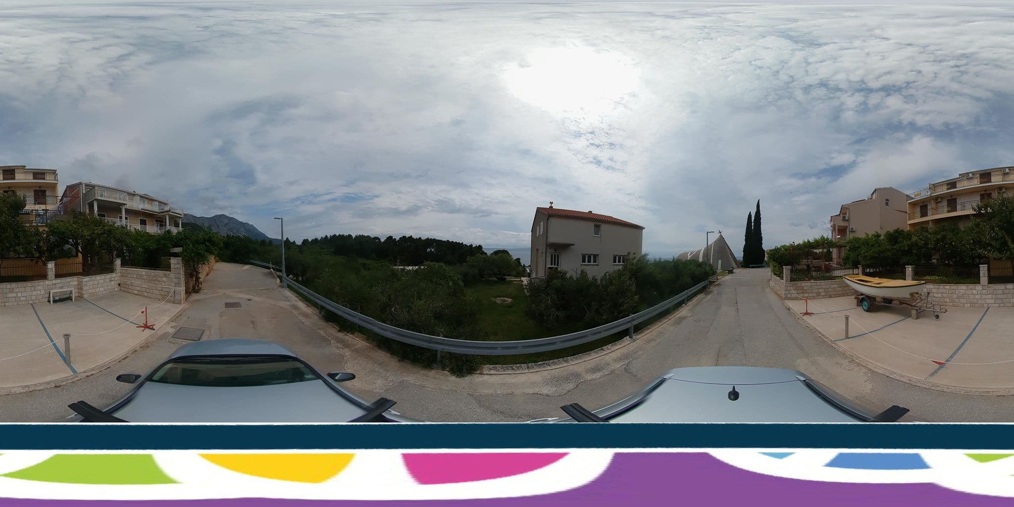 Street view near Apartments Slaven, Podgora — © SilvioBasic (CC BY-SA · Mapillary)