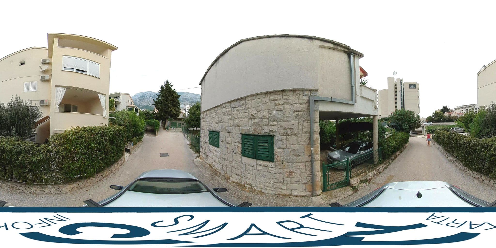 Street view near Apartments Bombonin, Makarska — © SilvioBasic (CC BY-SA · Mapillary)