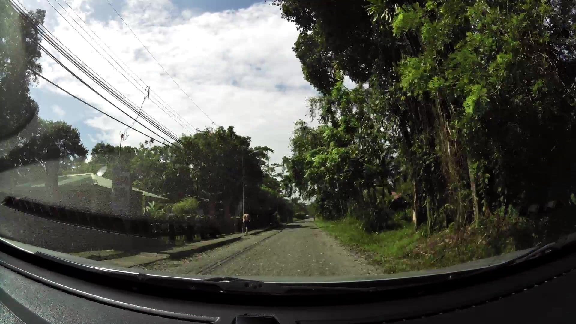 Street view near Cahuita Lodge, Limón — © kaartcam (CC BY-SA · Mapillary)