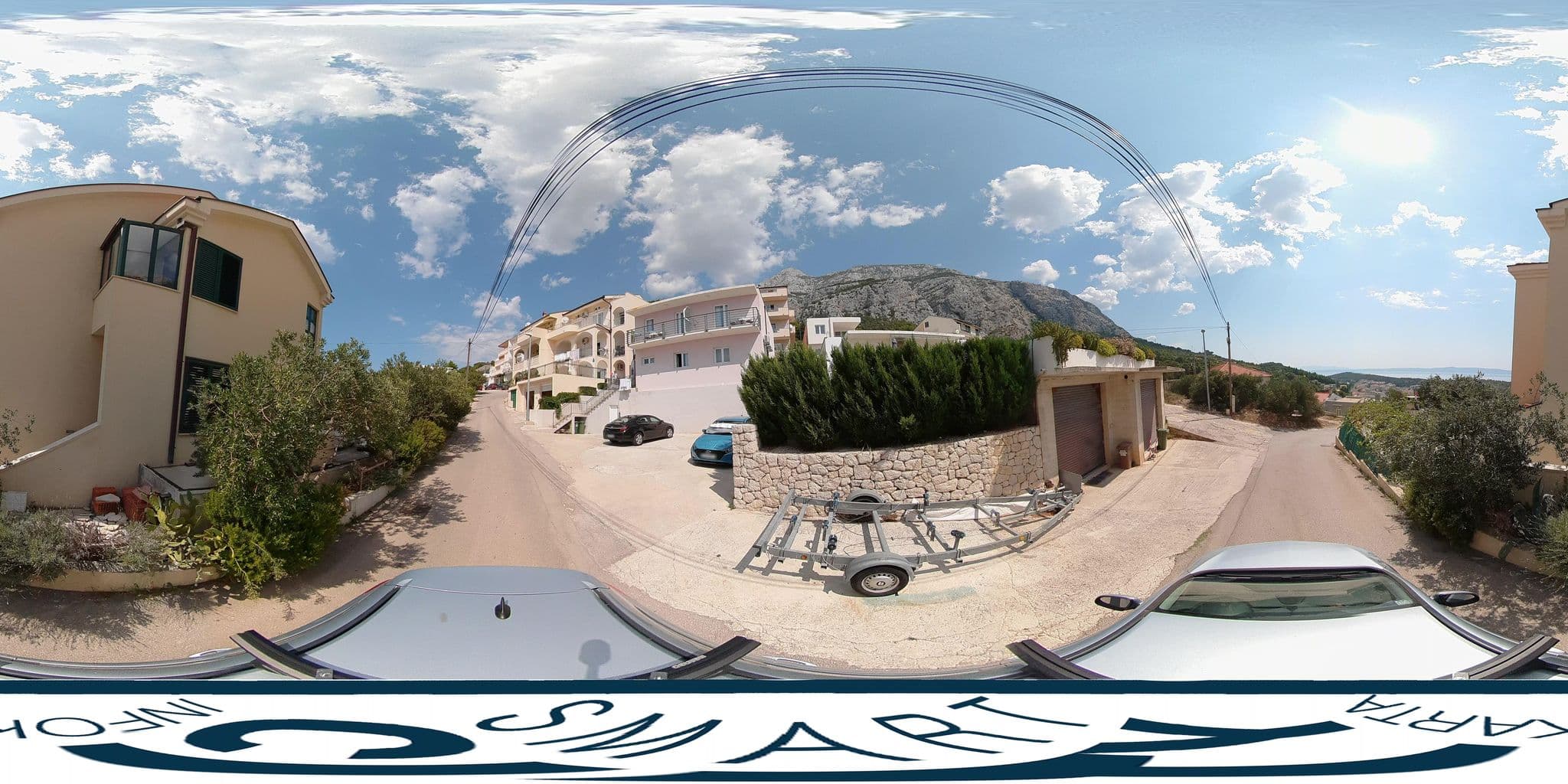 Street view near Villa Katarina Makarska, Makarska — © SilvioBasic (CC BY-SA · Mapillary)