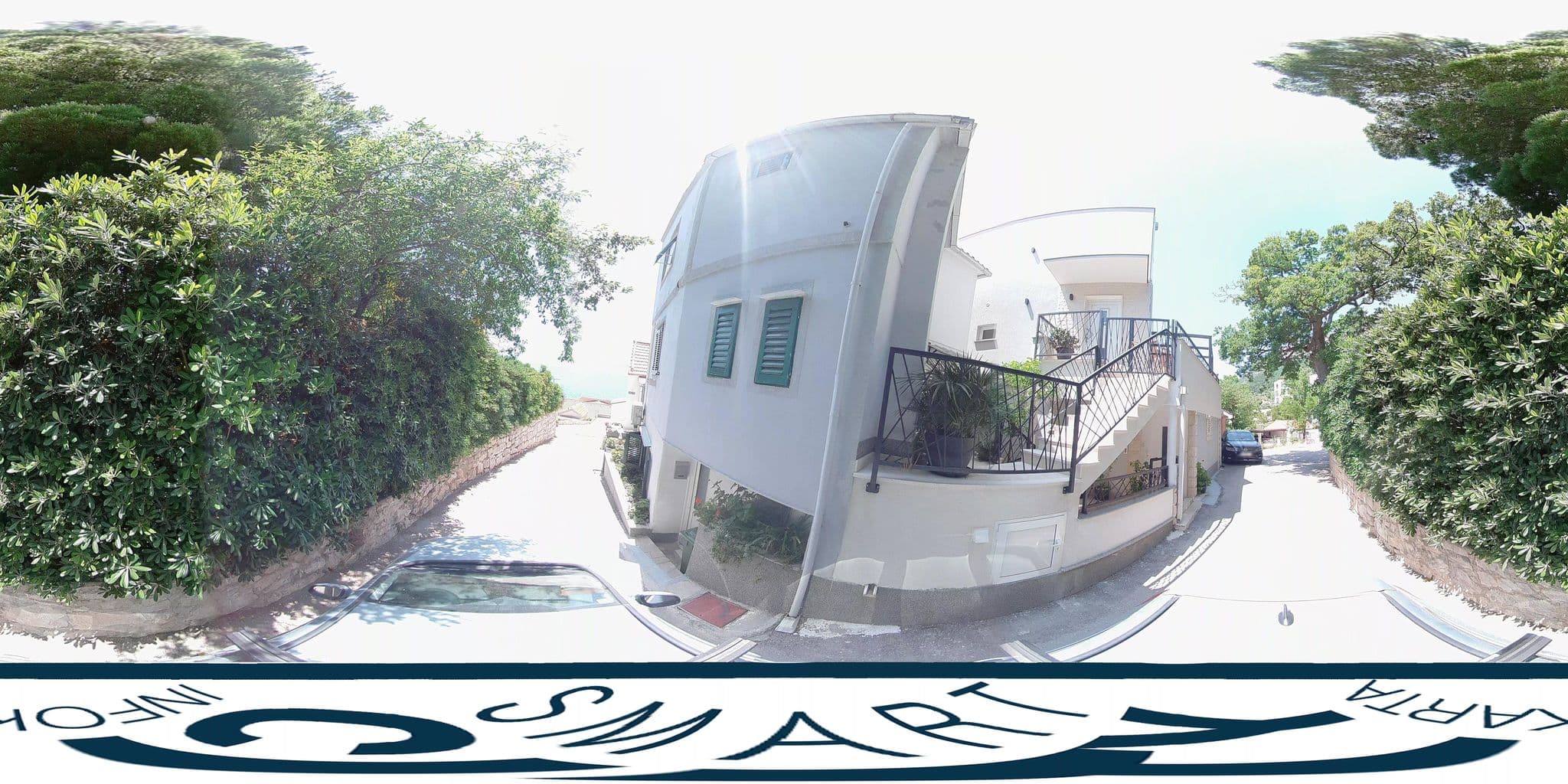 Street view near Apartments Goran - 150m from sea, Brela — © SilvioBasic (CC BY-SA · Mapillary)