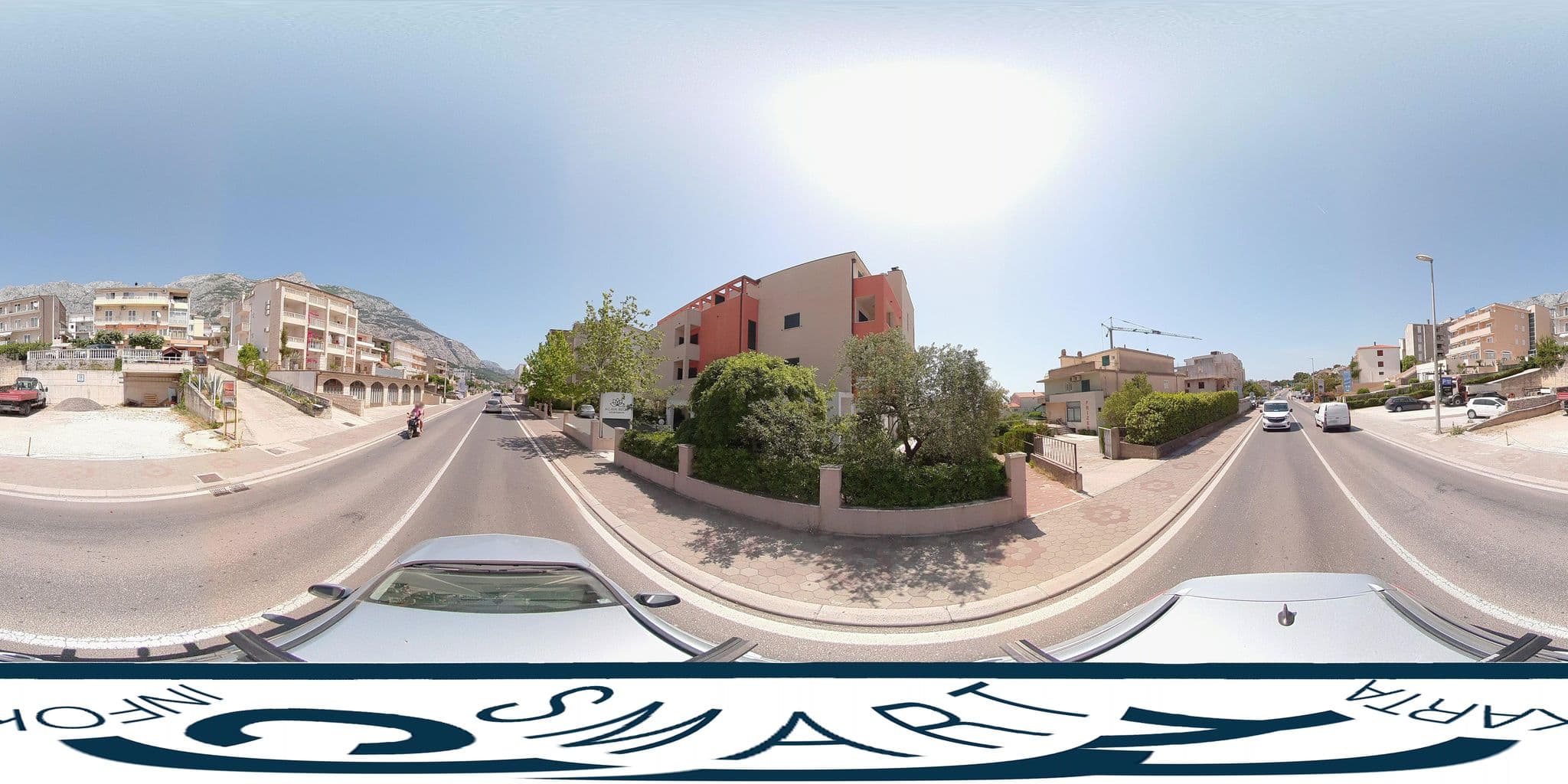 Street view near Villa Antonia, Makarska — © SilvioBasic (CC BY-SA · Mapillary)