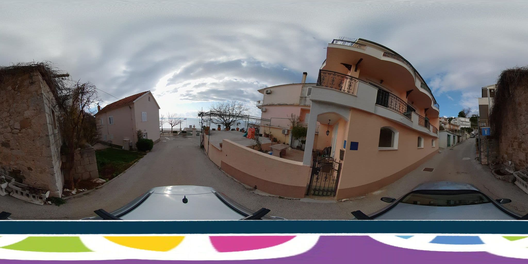 Street view near Apartments Kunac, Podgora — © SilvioBasic (CC BY-SA · Mapillary)