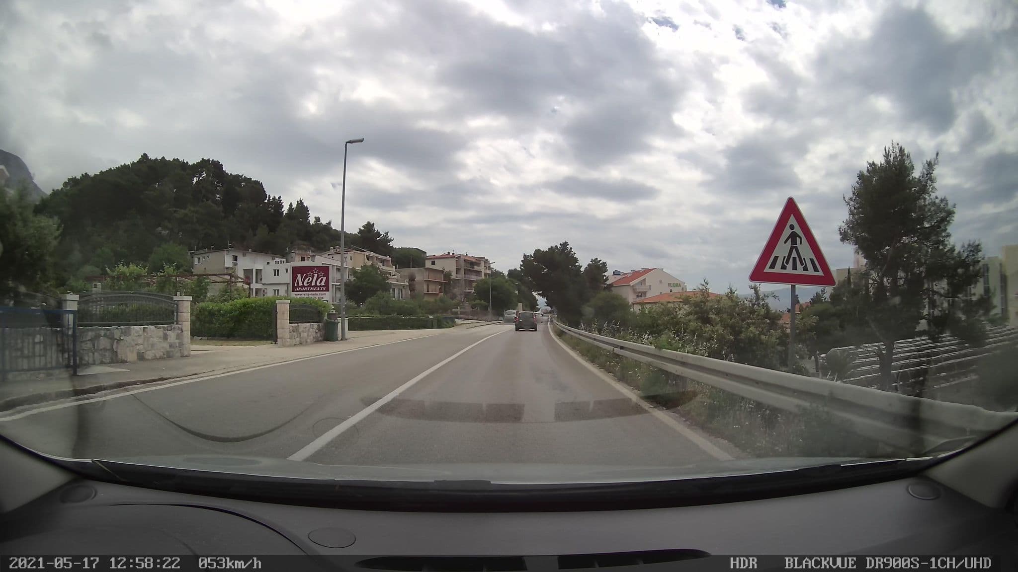 Street view near Apartmani Šulenta, Tučepi — © brackone (CC BY-SA · Mapillary)