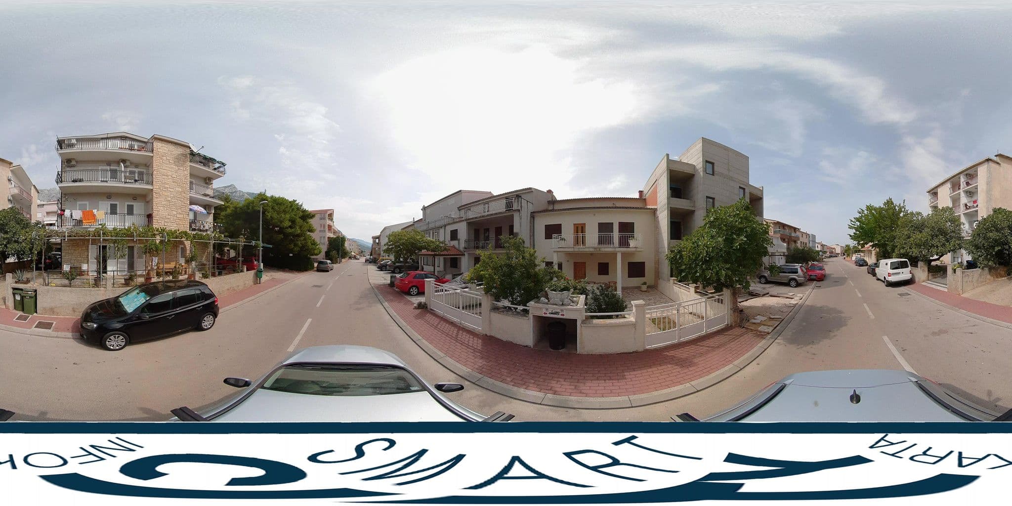 Street view near Apartment Gracin, Makarska — © SilvioBasic (CC BY-SA · Mapillary)